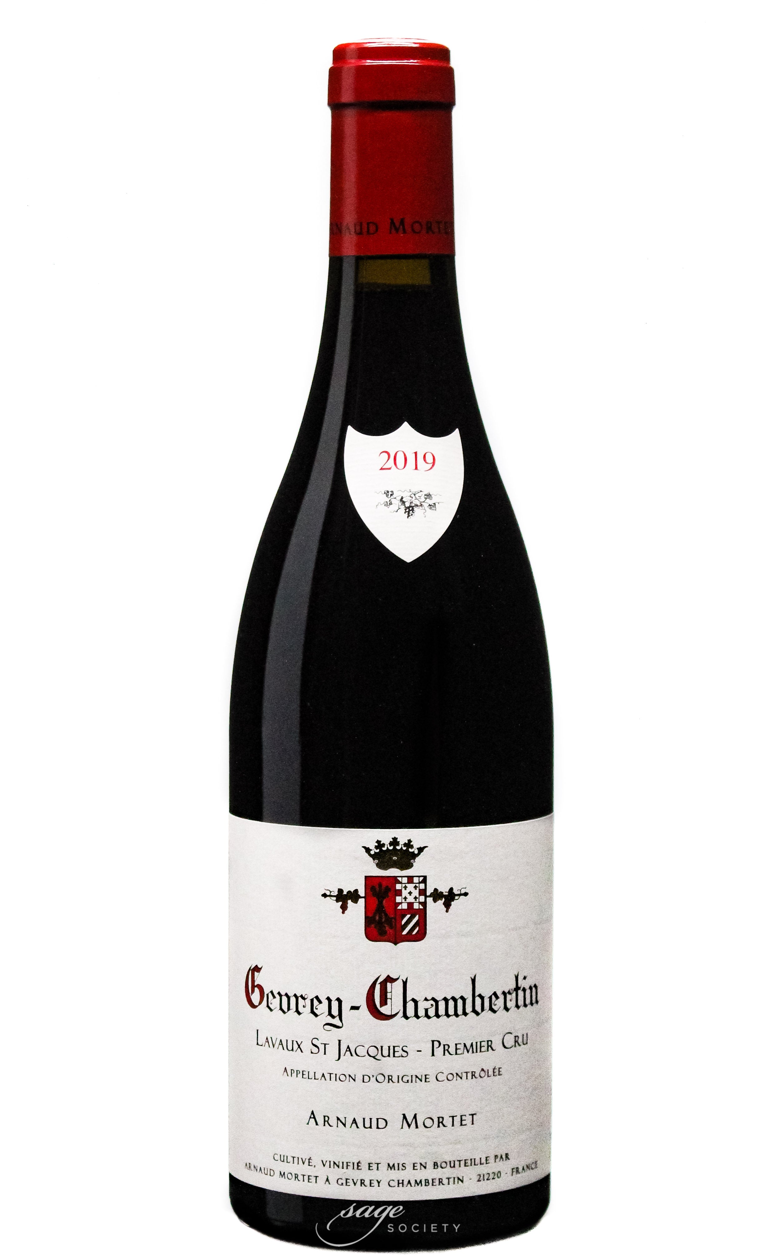 2019 Arnaud Mortet Gevrey-Chambertin 1er Cru Lavaux St. Jacques