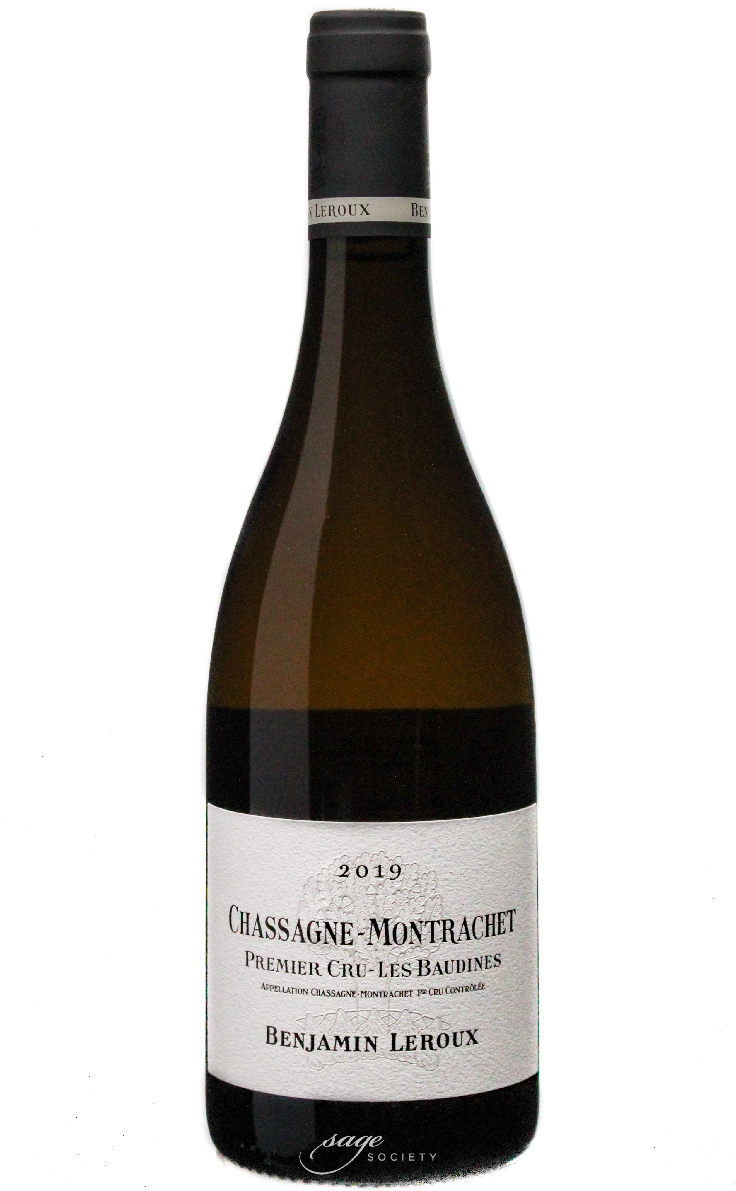 2019 Benjamin Leroux Chassagne-Montrachet 1er Cru Les Baudines