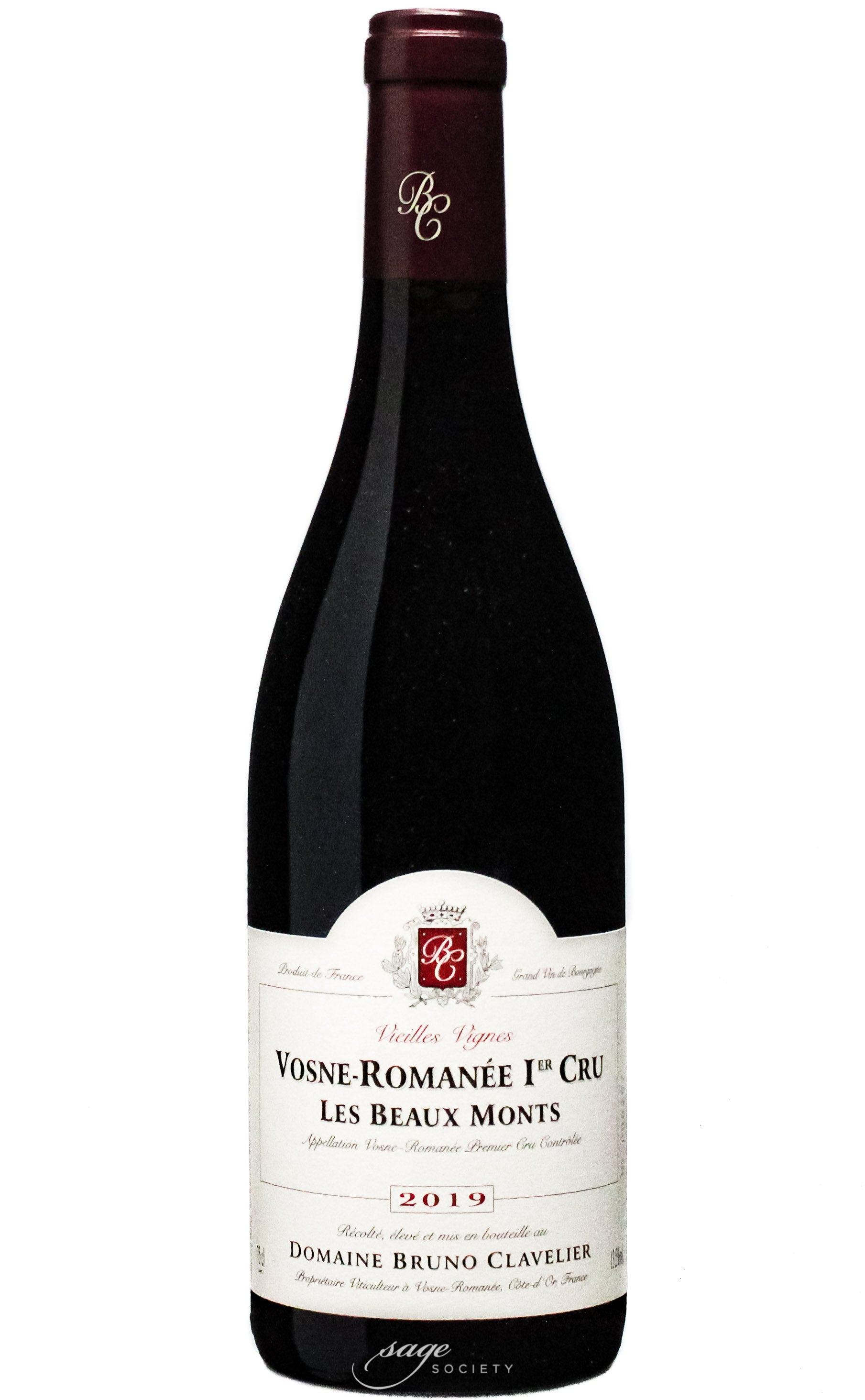 2019 Domaine Bruno Clavelier Vosne-Romanée 1er Cru Les Beaux Monts Vieilles Vignes