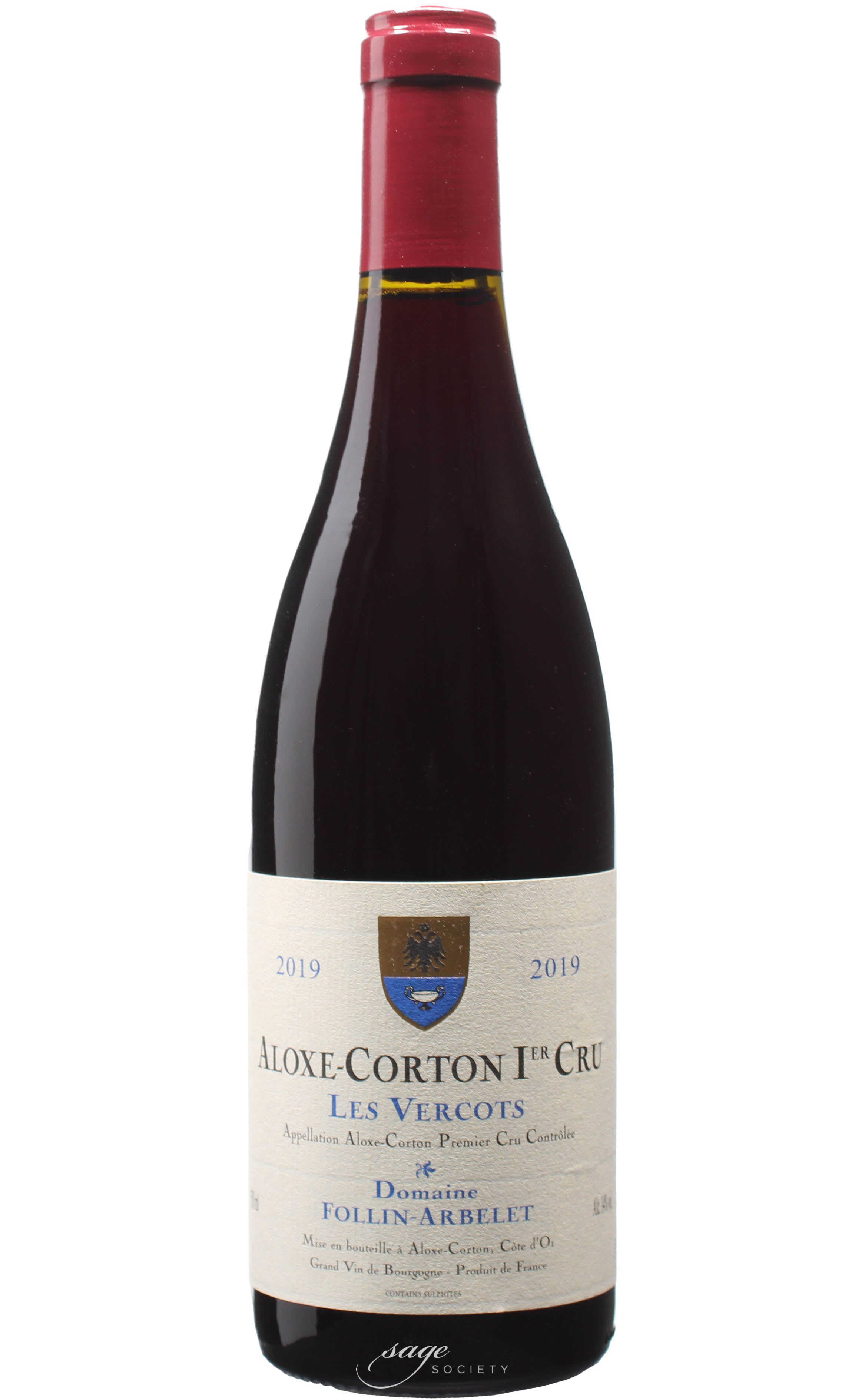 2019 Domaine Follin-Arbelet Aloxe-Corton 1er Cru Les Vercots