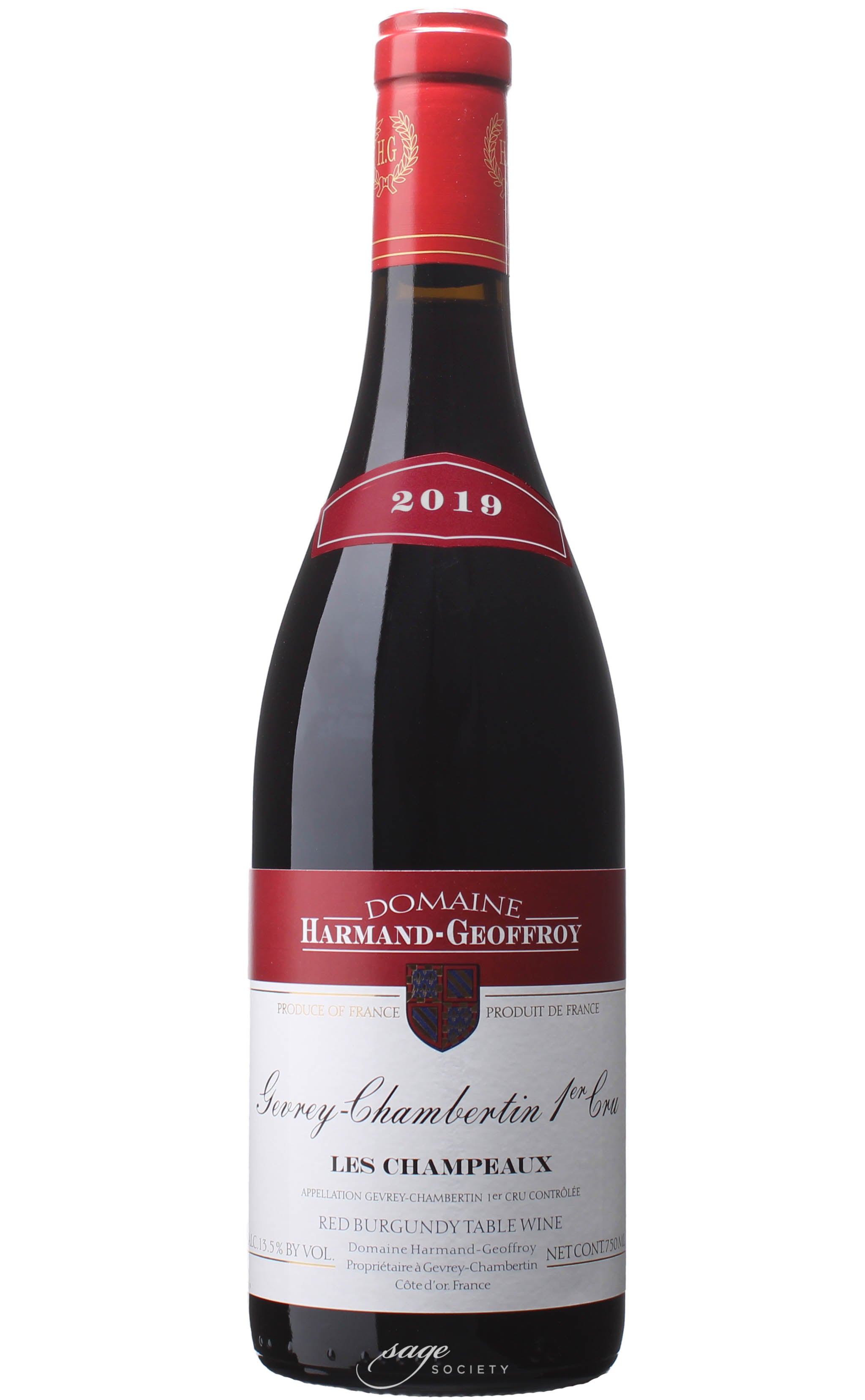 2019 Domaine Harmand-Geoffroy Gevrey-Chambertin 1er Cru Champeaux