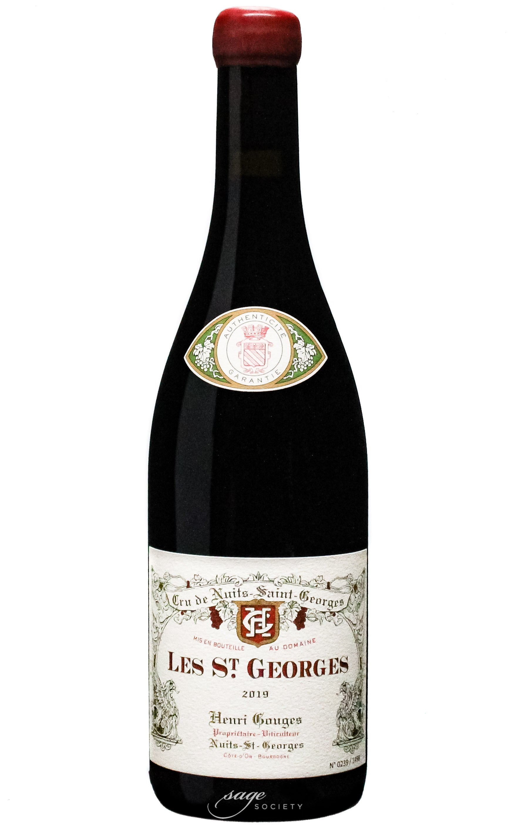 2019 Domaine Henri Gouges Nuits St. Georges 1er Cru Les Saint Georges