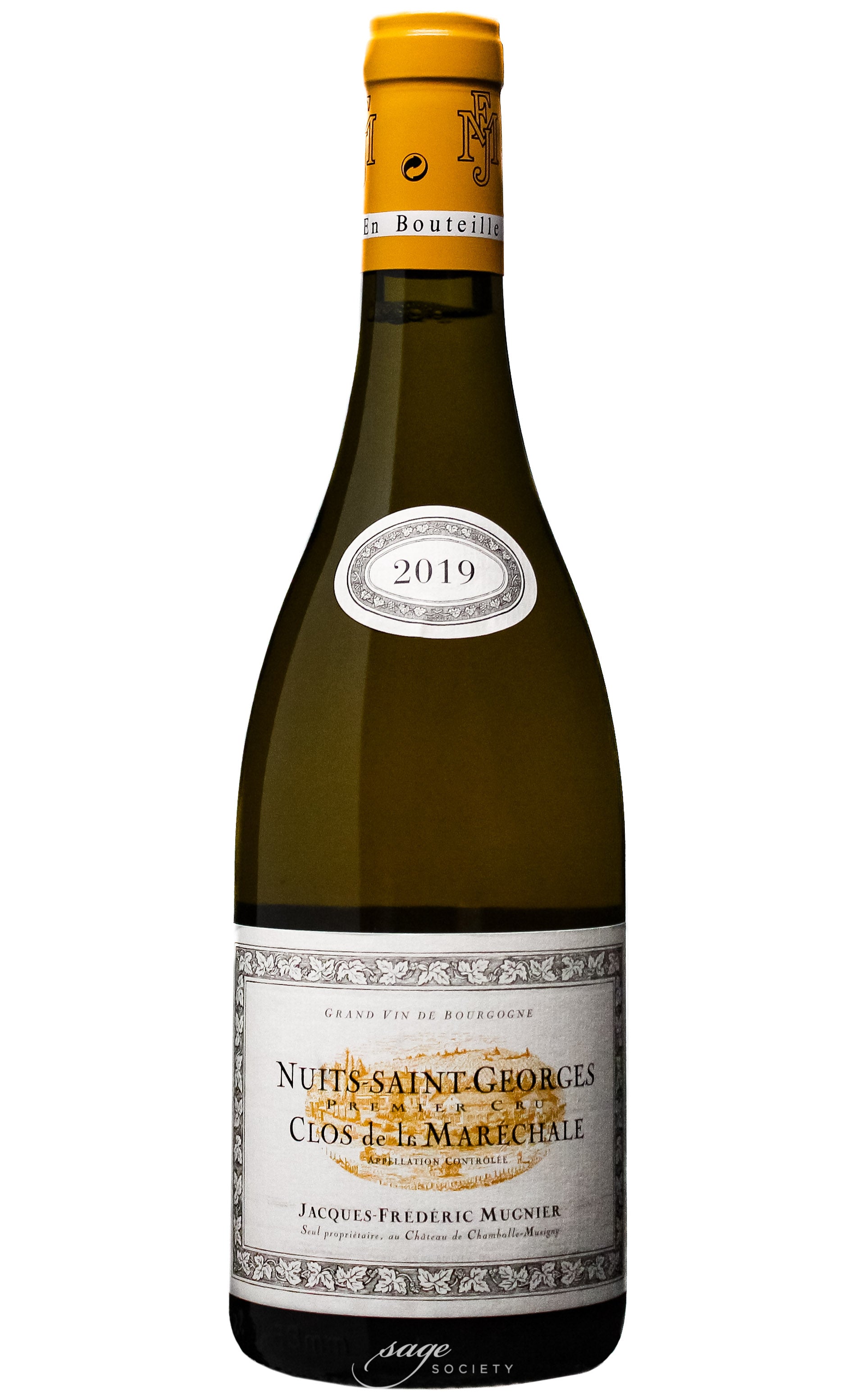 2019 Jacques-Frédéric Mugnier Nuits St. Georges 1er Cru Clos de la Maréchale Blanc