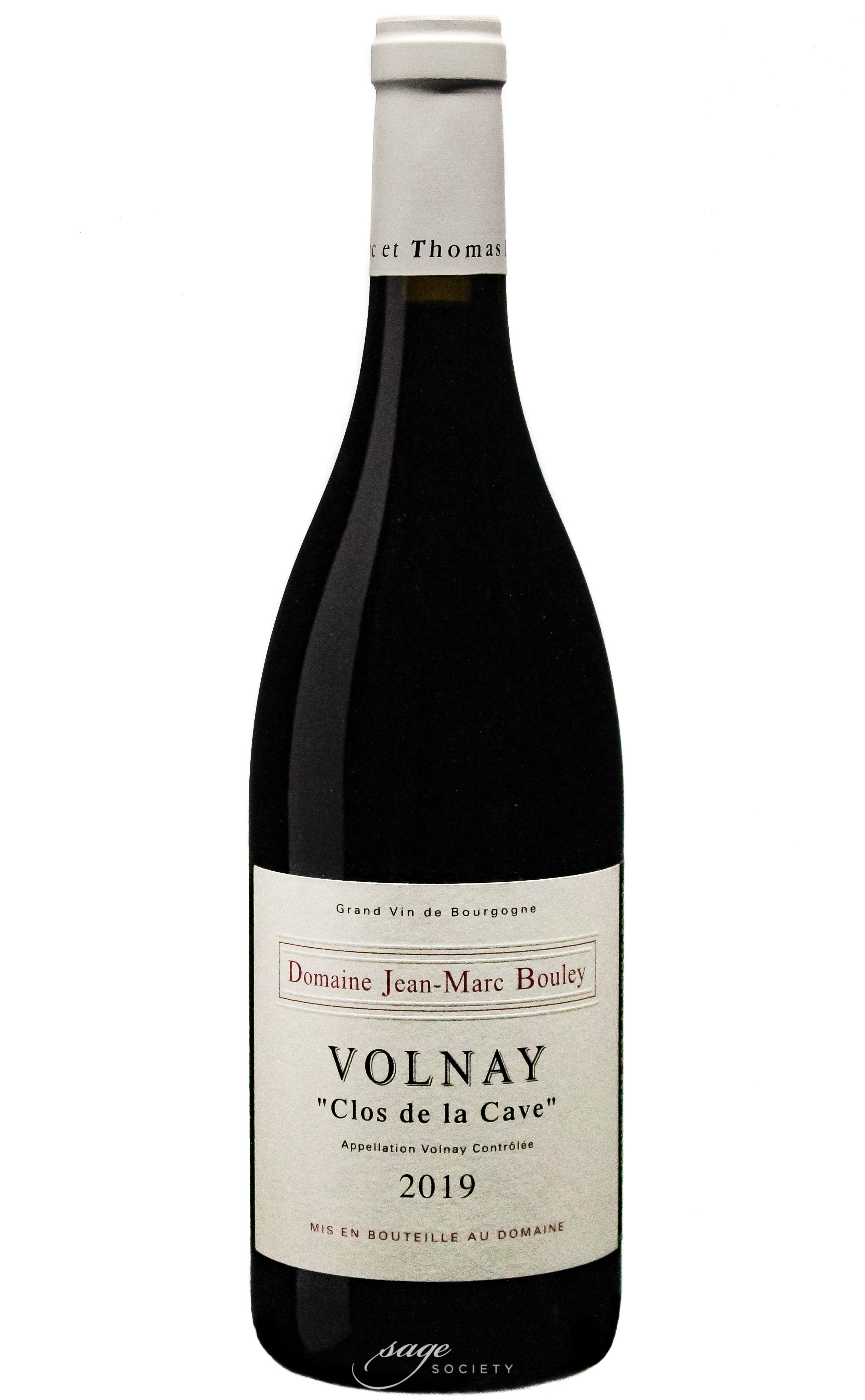 2019 Domaine Jean-Marc / Thomas Bouley Volnay Clos de la Cave