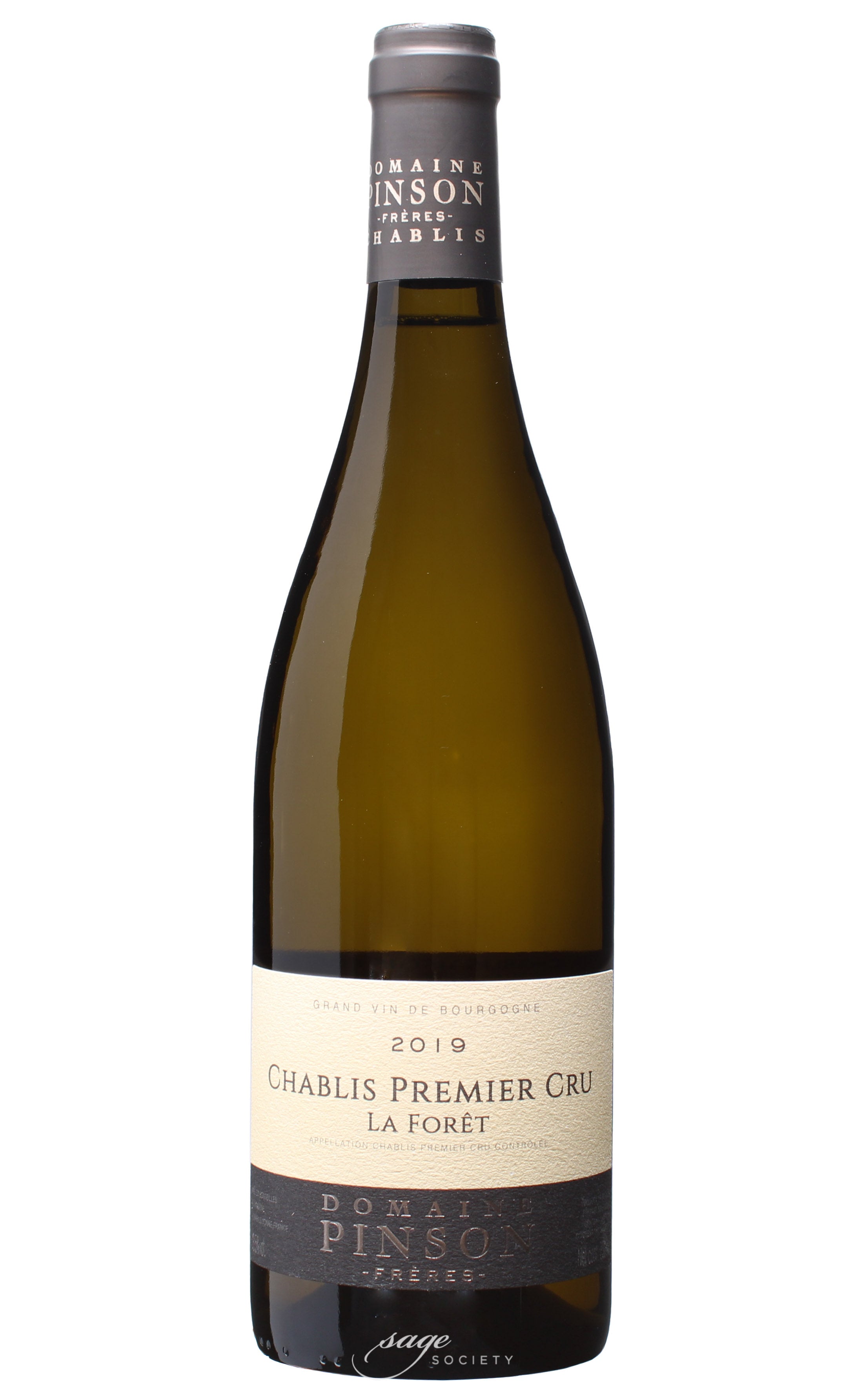 2019 Domaine Pinson Frères Chablis 1er Cru Les Forêts
