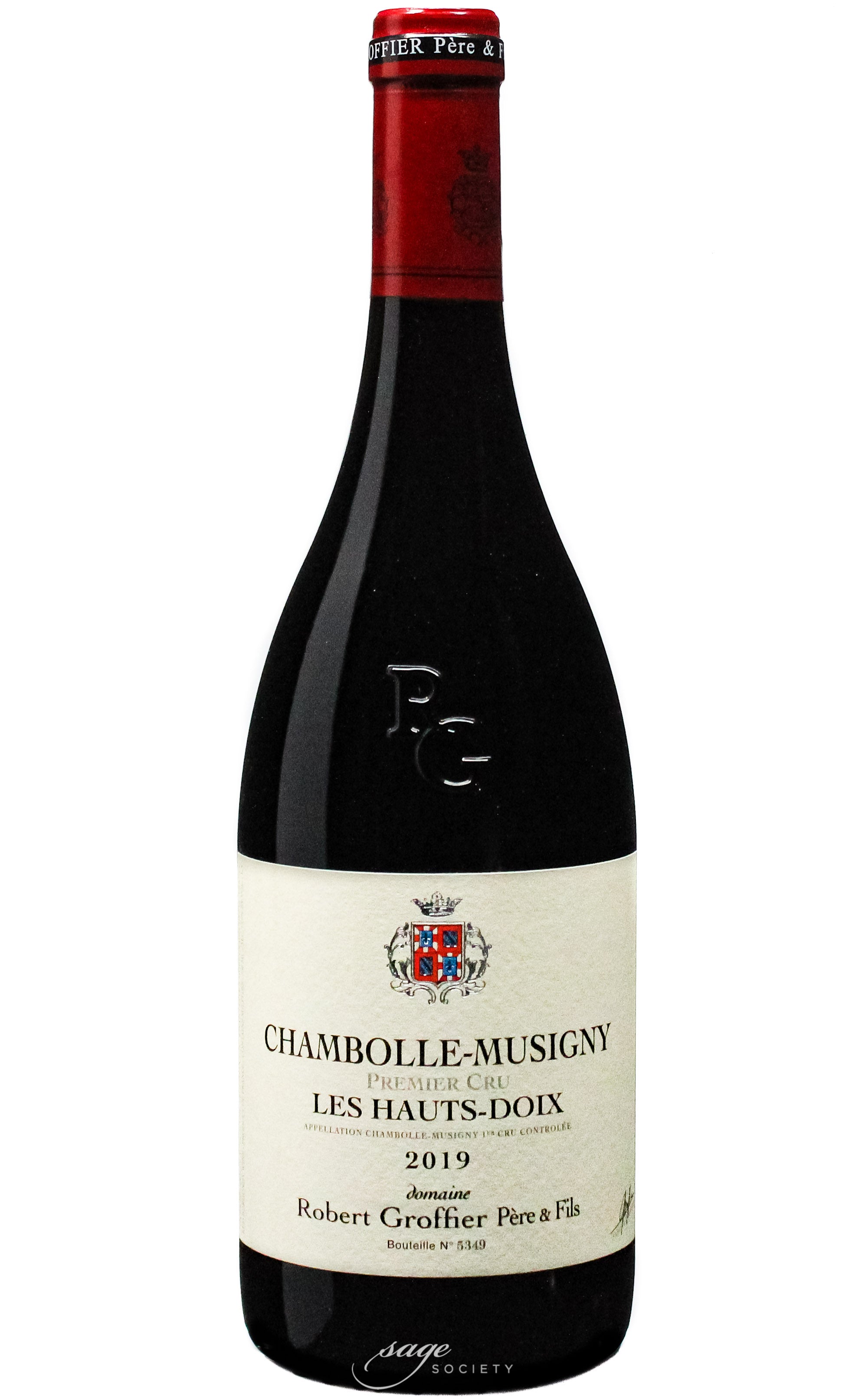 2019 Domaine Robert Groffier Chambolle-Musigny 1er Cru Les Hauts-Doix