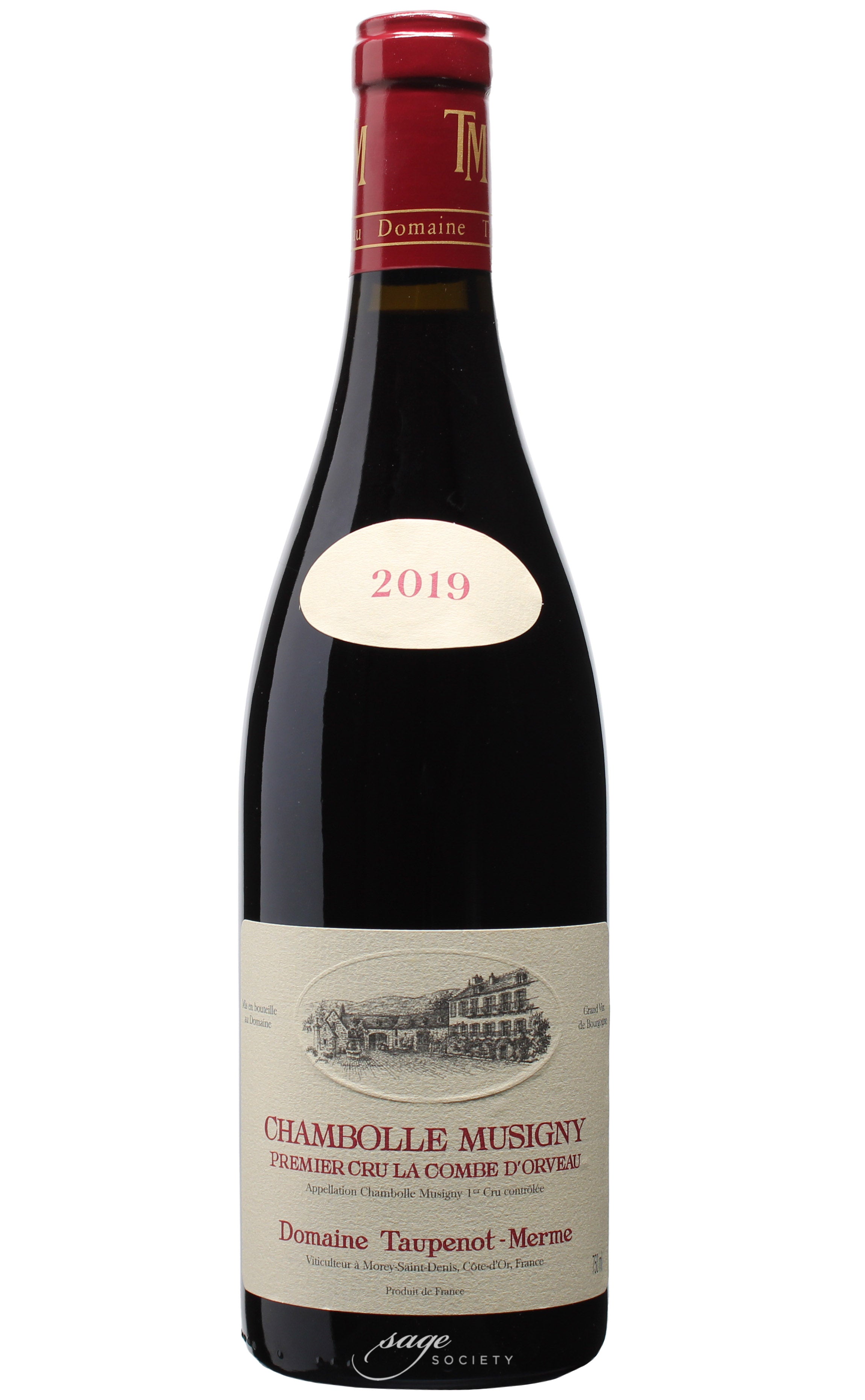 2019 Domaine Taupenot-Merme Chambolle-Musigny 1er Cru La Combe d'Orveau