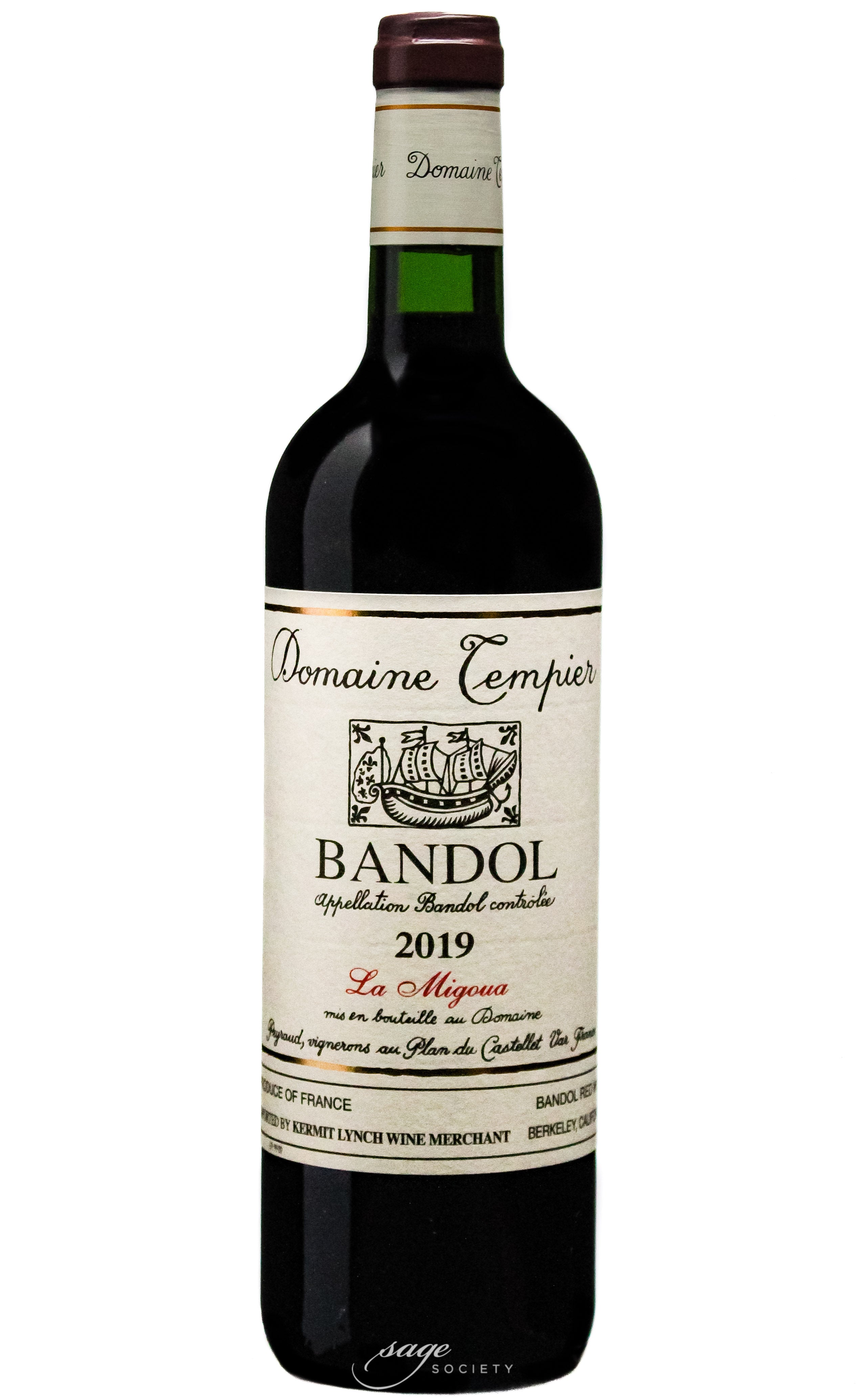 2019 Domaine Tempier Bandol La Migoua