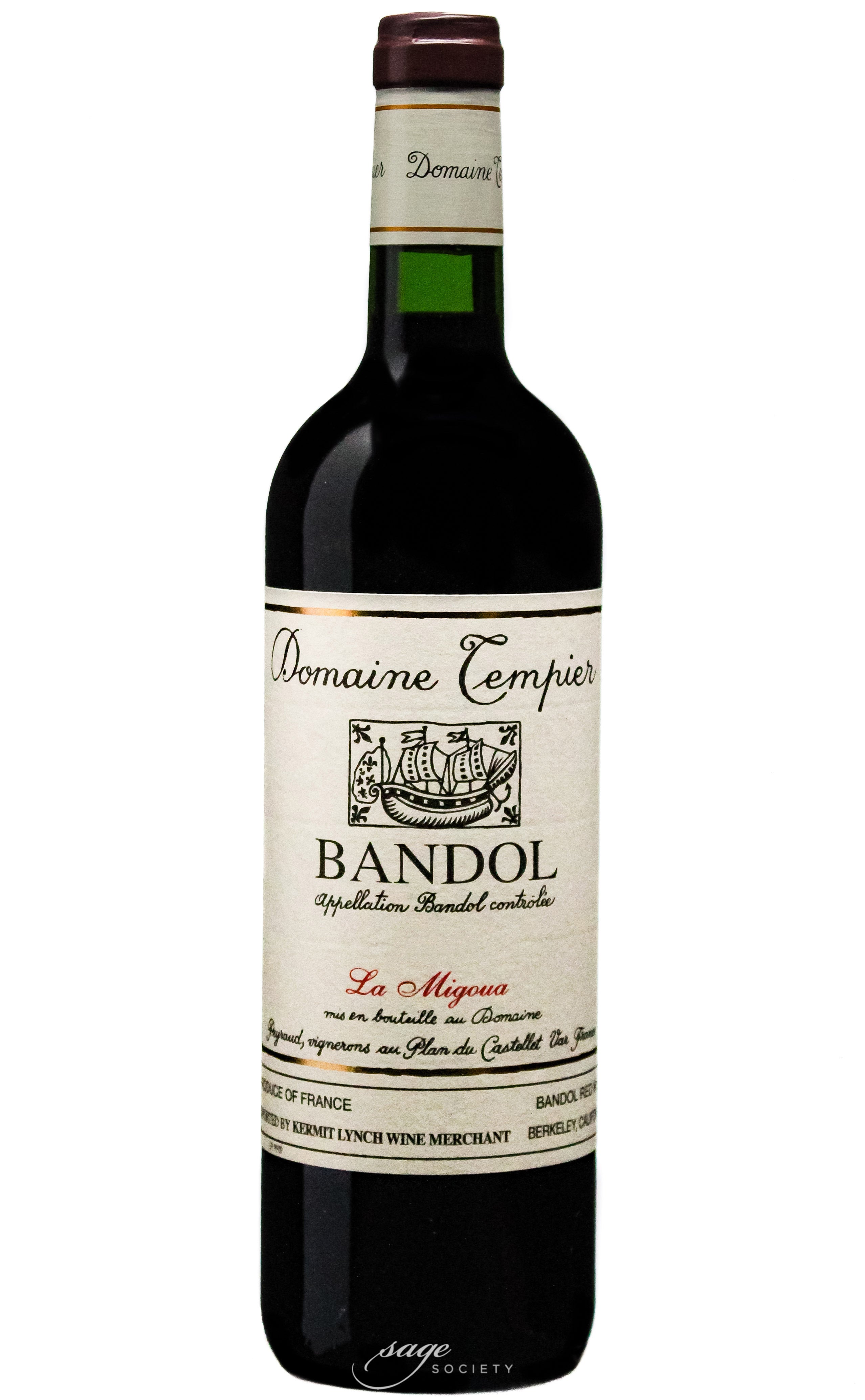 2020 Domaine Tempier Bandol La Migoua