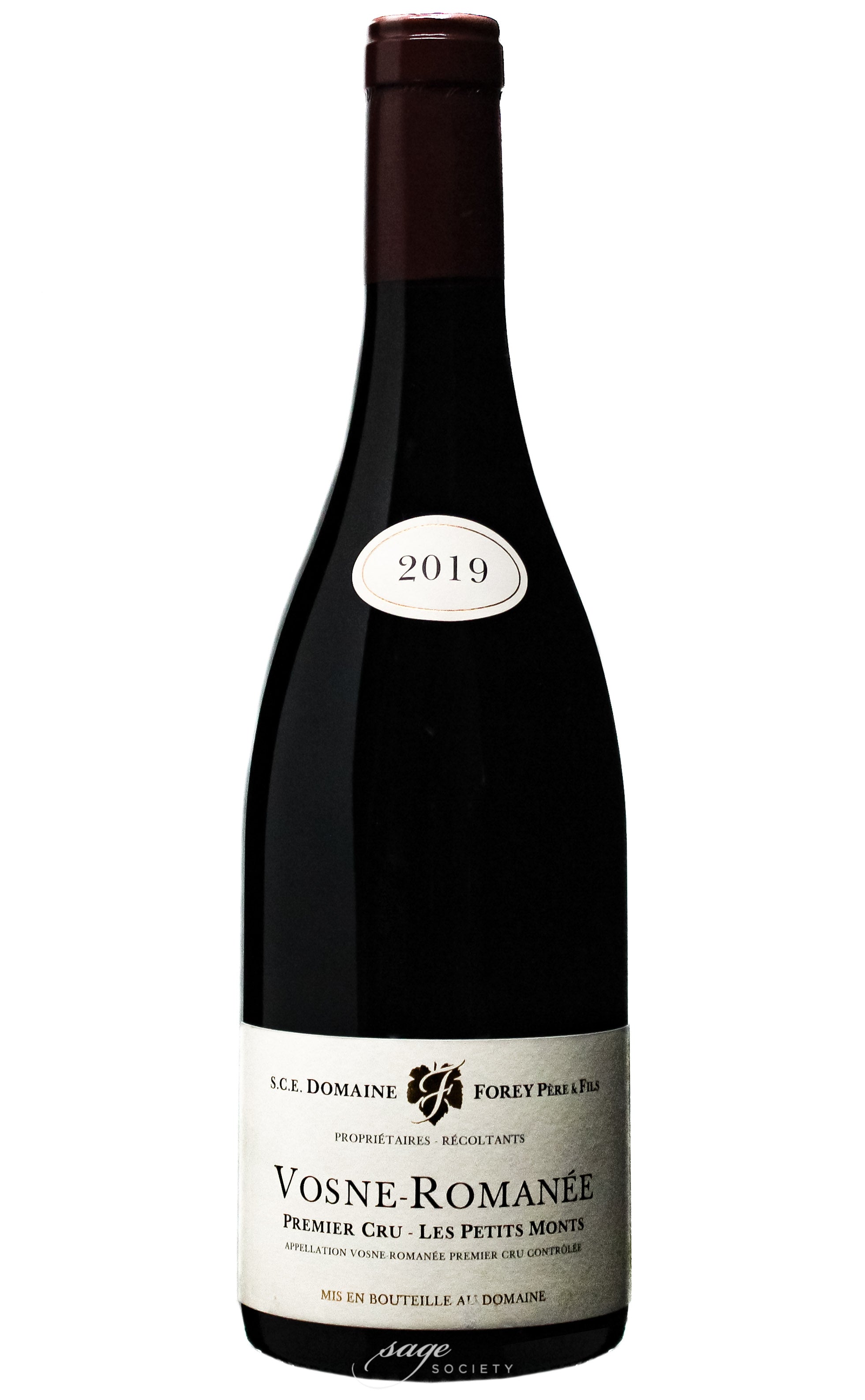2019 Forey Père et Fils Vosne-Romanée 1er Cru Les Petits Monts