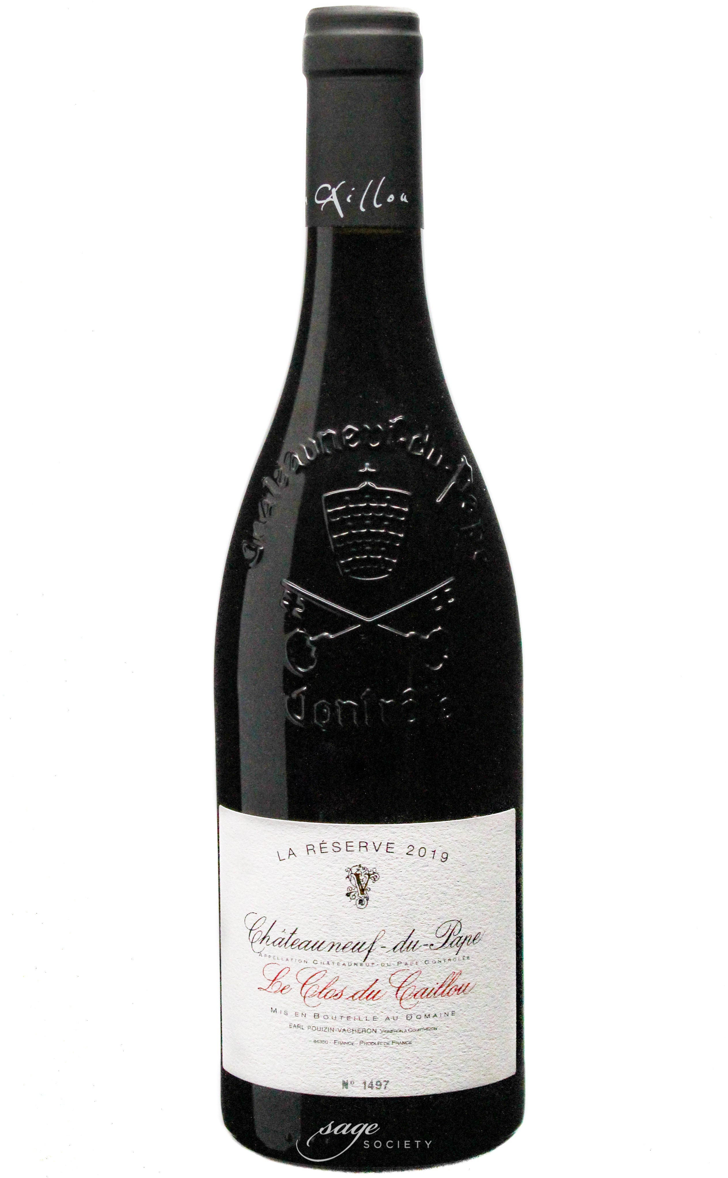 2019 Le Clos du Caillou Châteauneuf-du-Pape La Réserve