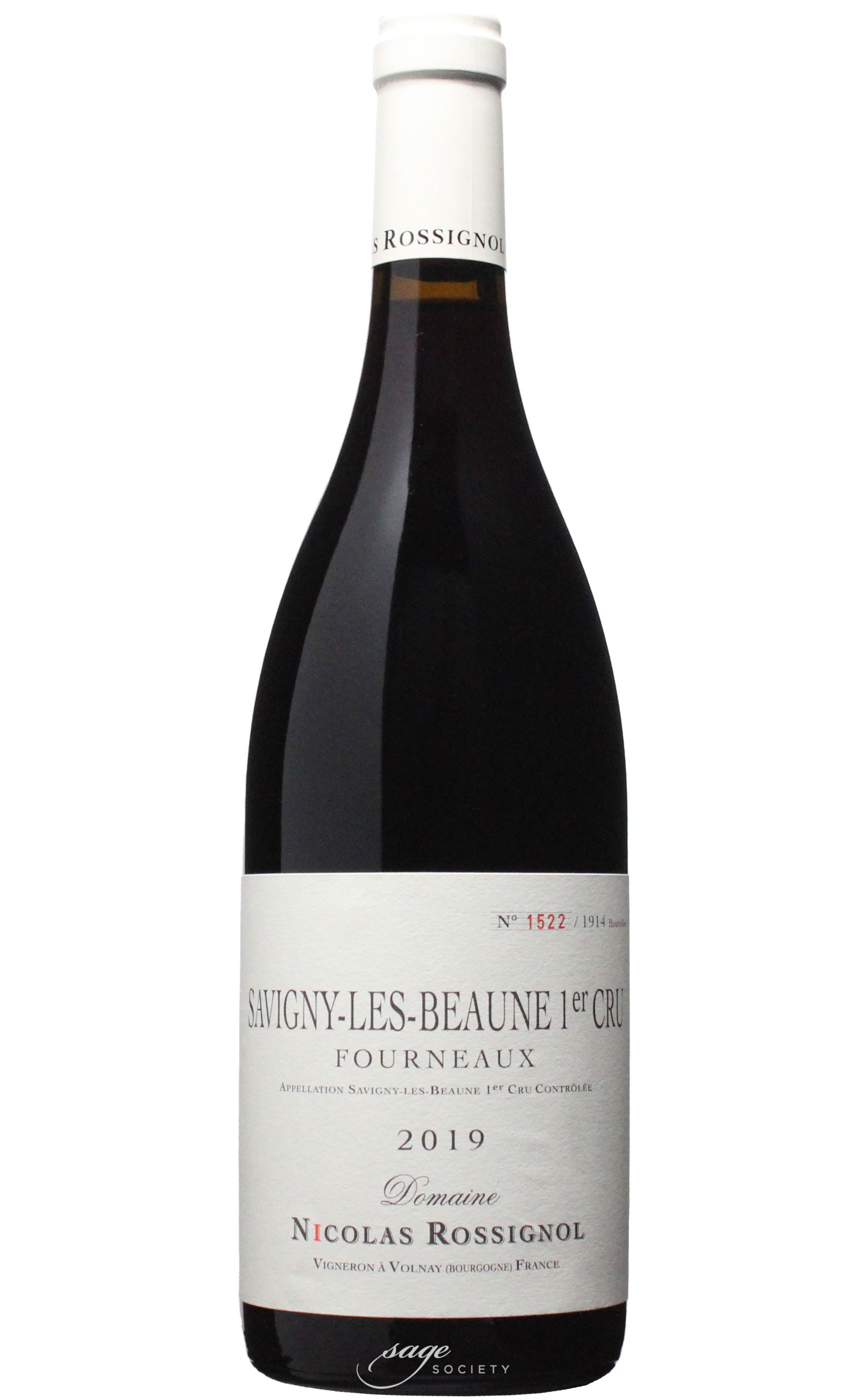 2019 Nicolas Rossignol Savigny-lès-Beaune 1er Cru Les Fourneaux