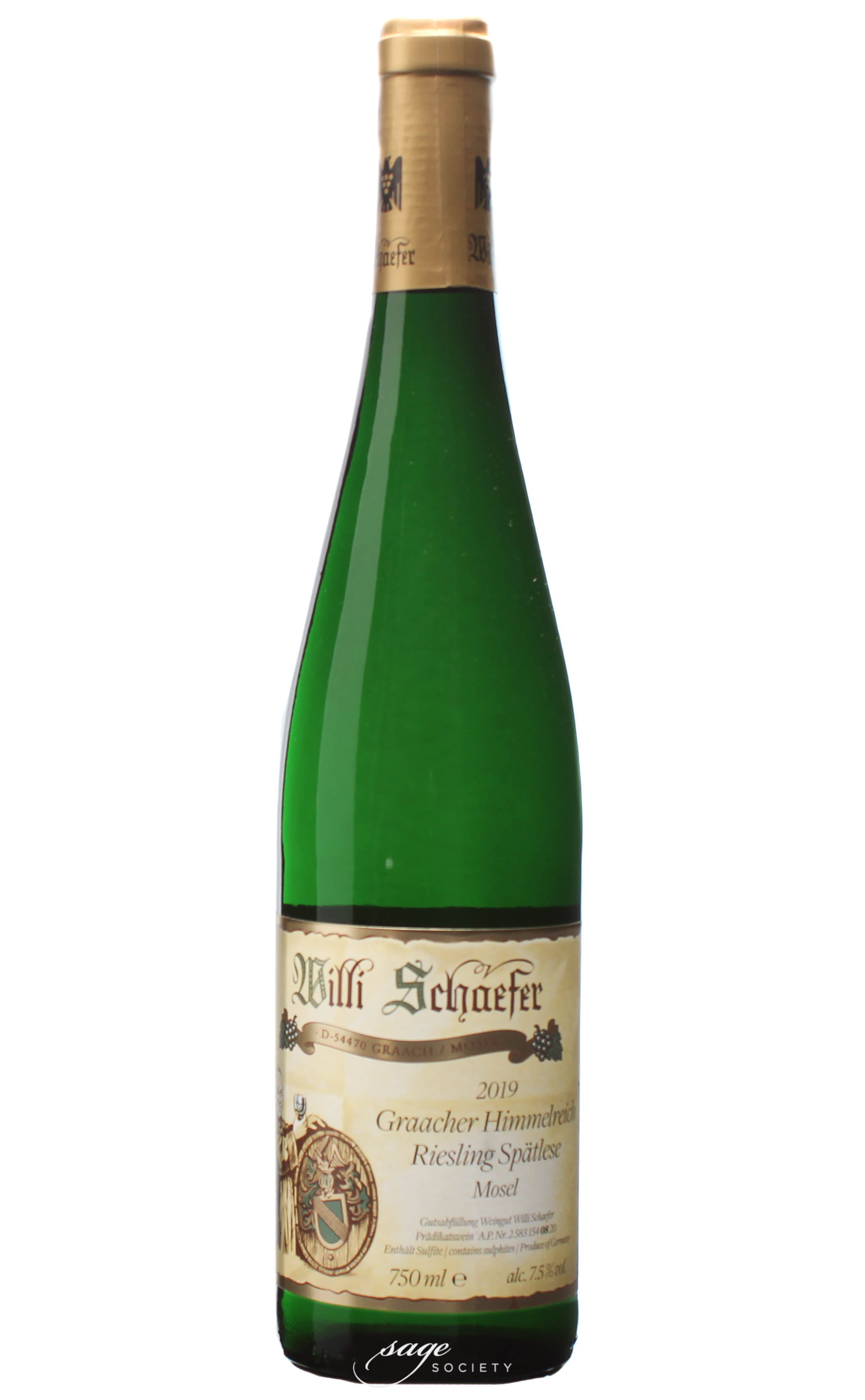 2019 Willi Schaefer Graacher Himmelreich Riesling Spätlese