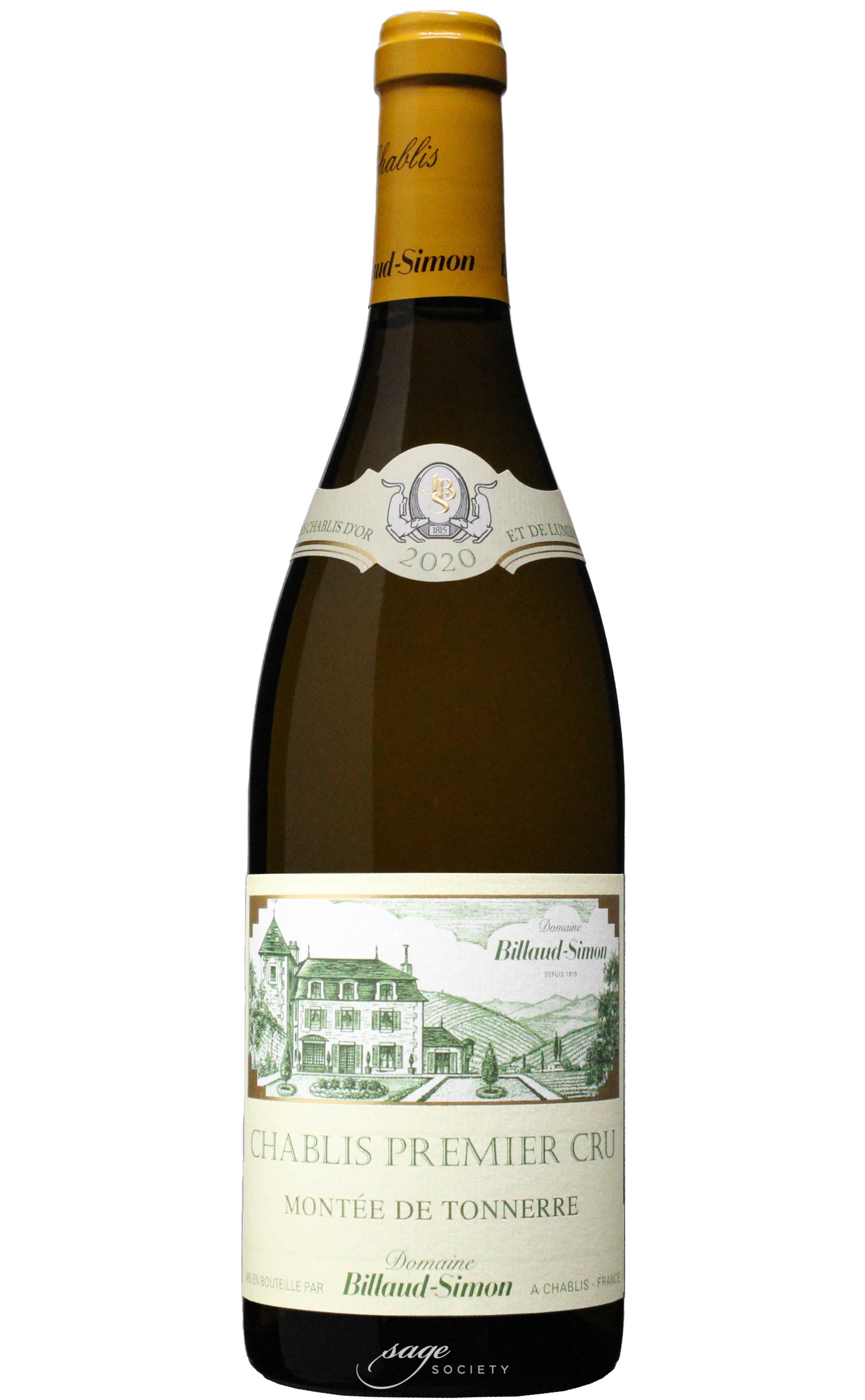 2020 Domaine Billaud-Simon Chablis 1er Cru Montée de Tonnerre