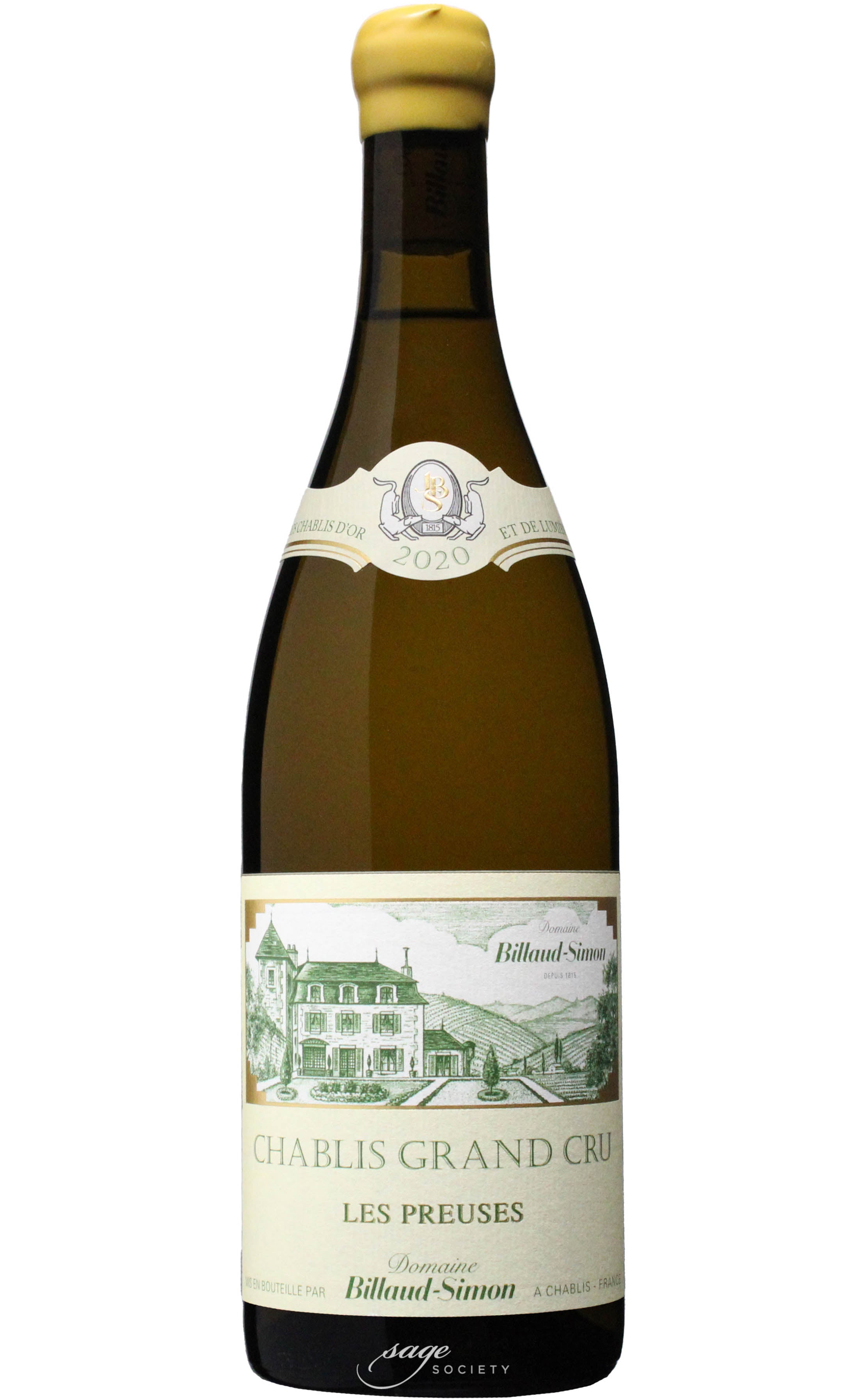 2020 Domaine Billaud-Simon Chablis Grand Cru Les Preuses