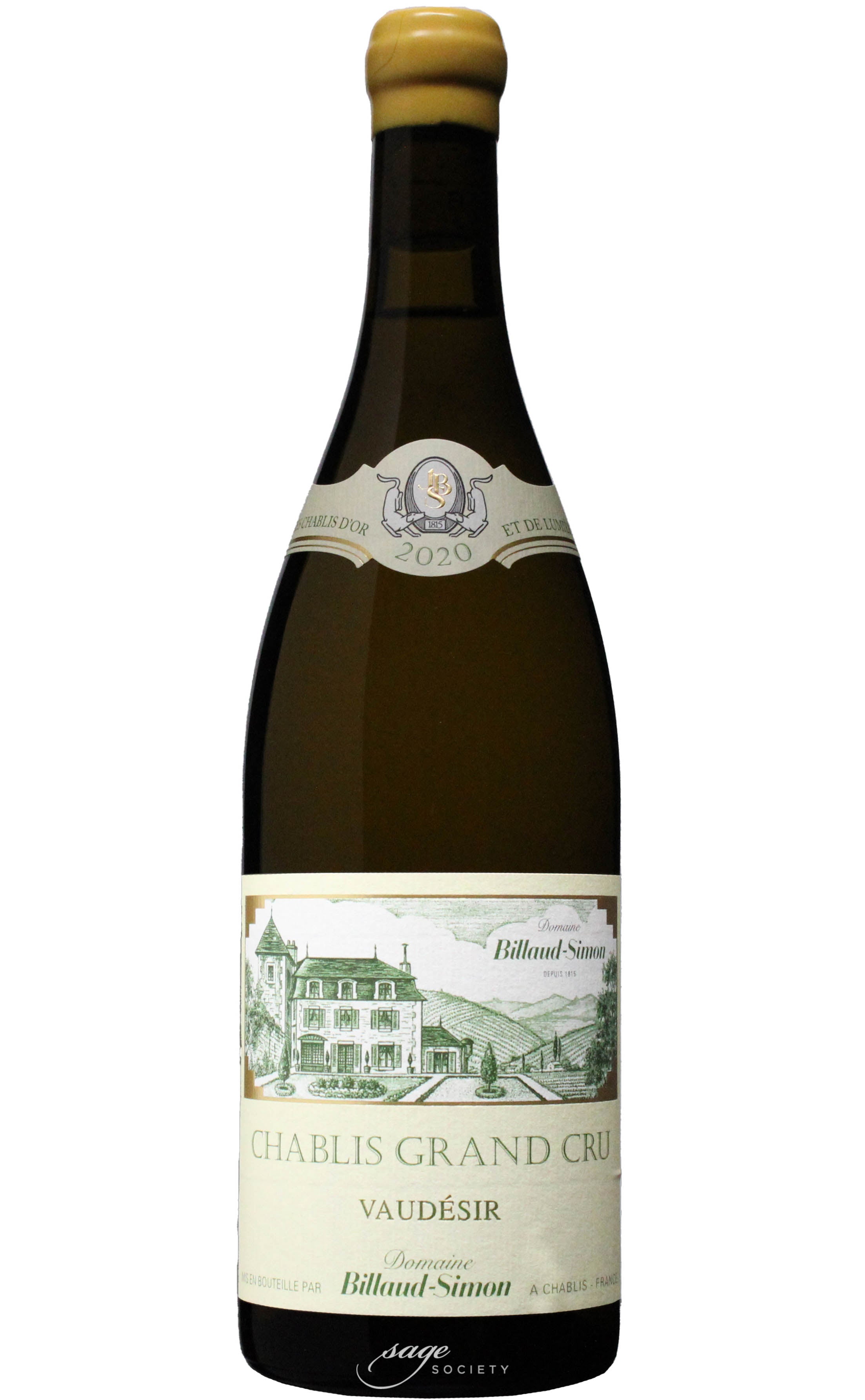 2020 Domaine Billaud-Simon Chablis Grand Cru Vaudésir
