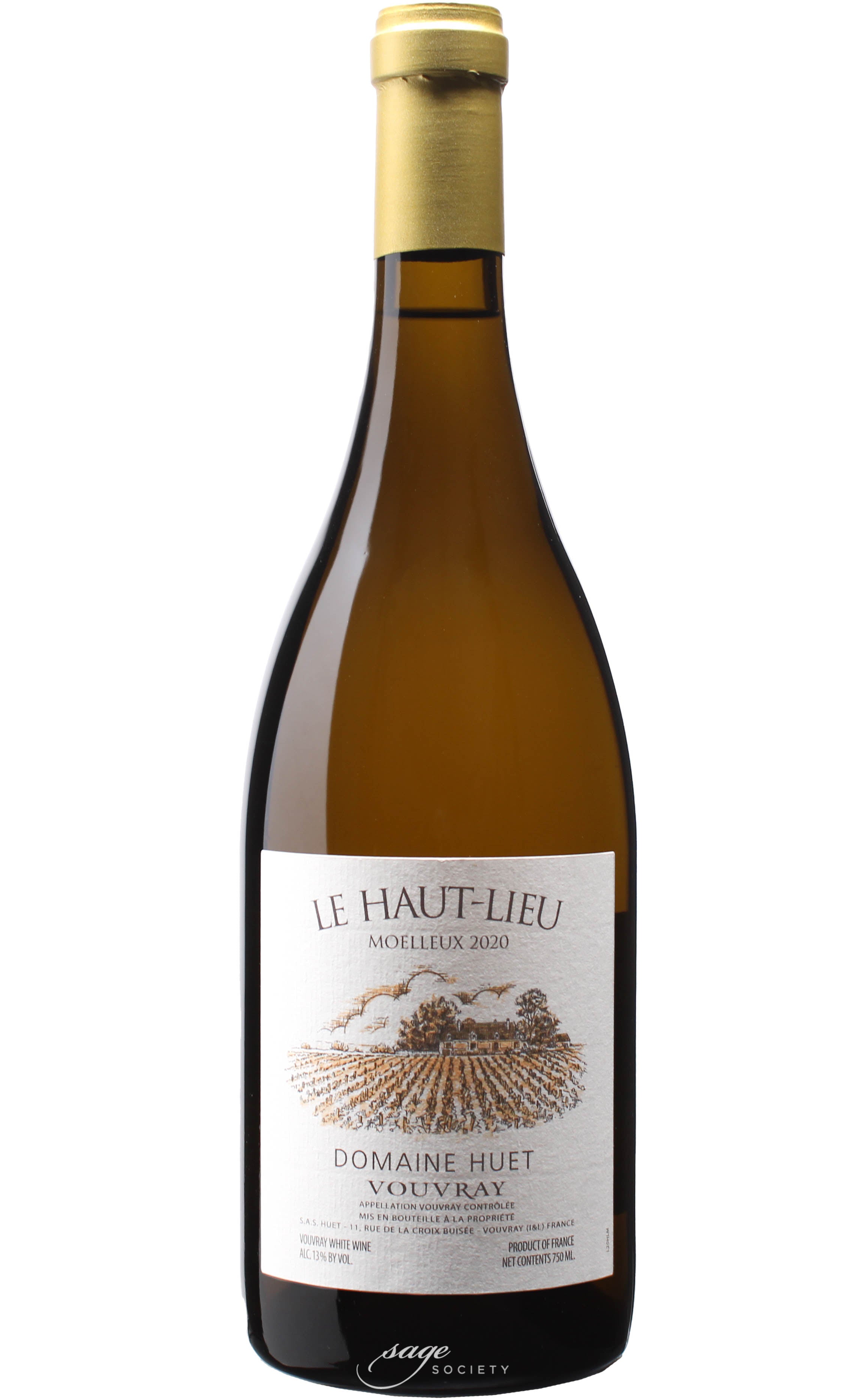 2020 Domaine Huet Vouvray Moelleux Le Haut-Lieu