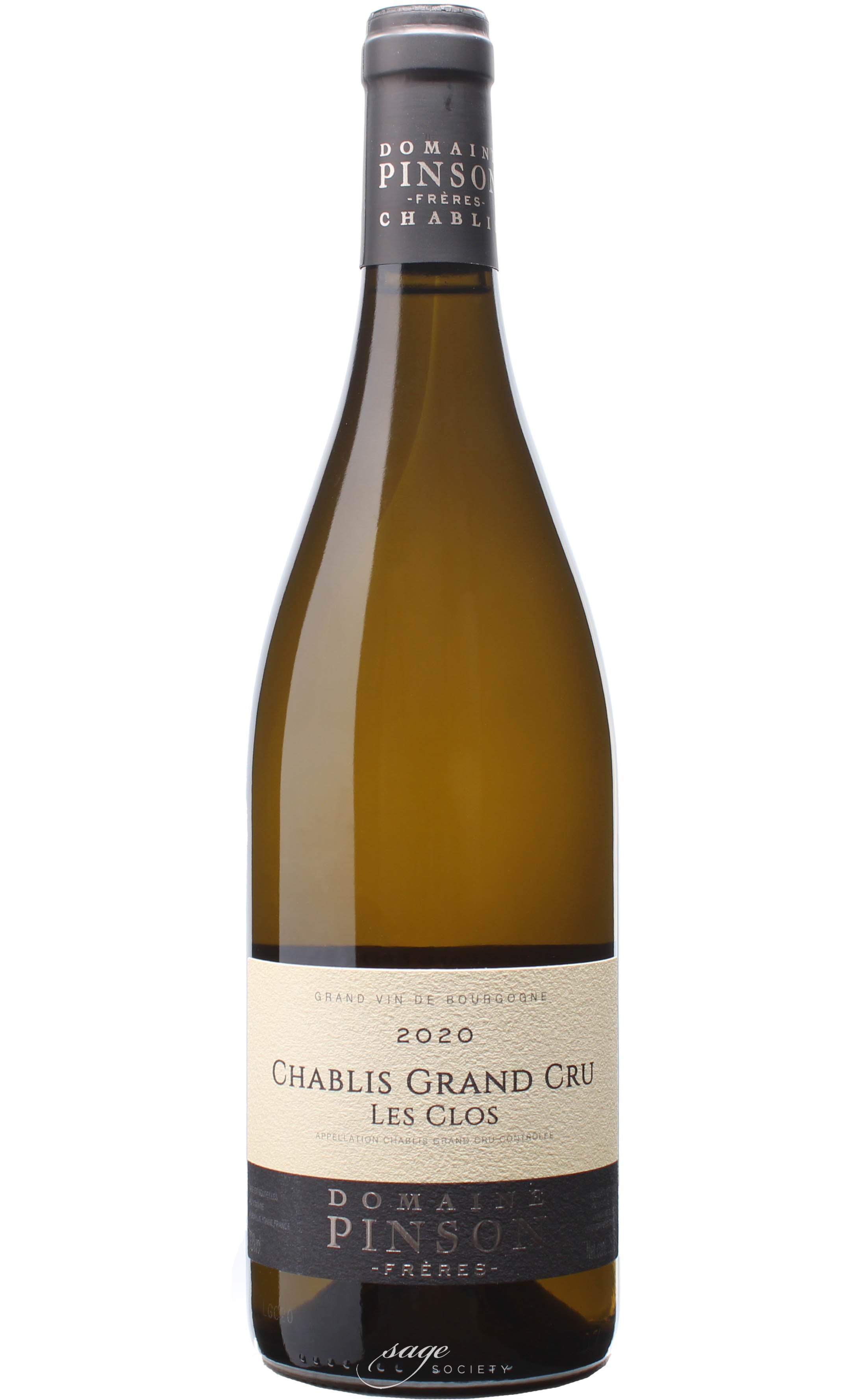 2020 Domaine Pinson Frères Chablis Grand Cru Les Clos