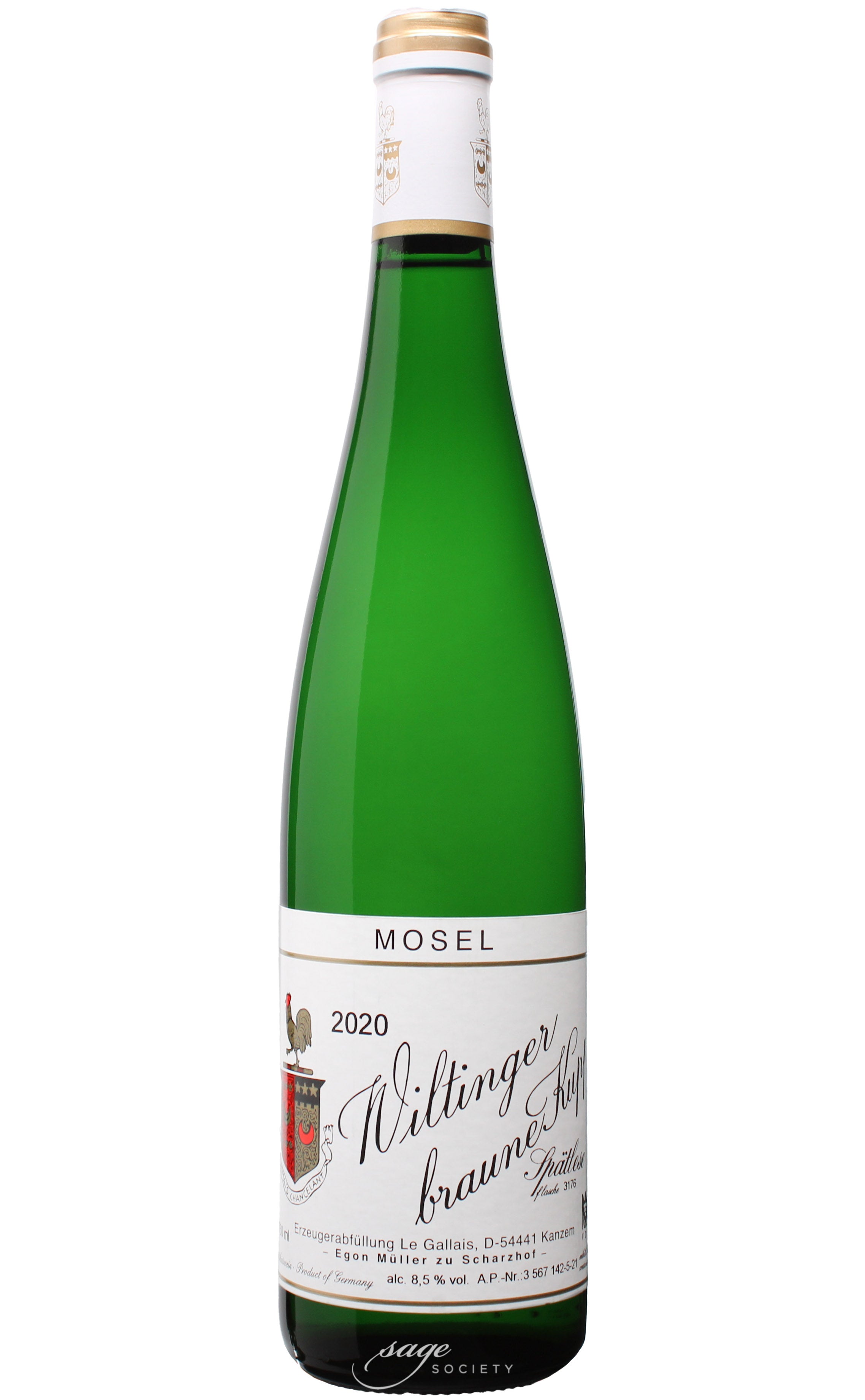 2020 Egon Müller/Le Gallais Wiltinger Braune Kupp Riesling Spätlese
