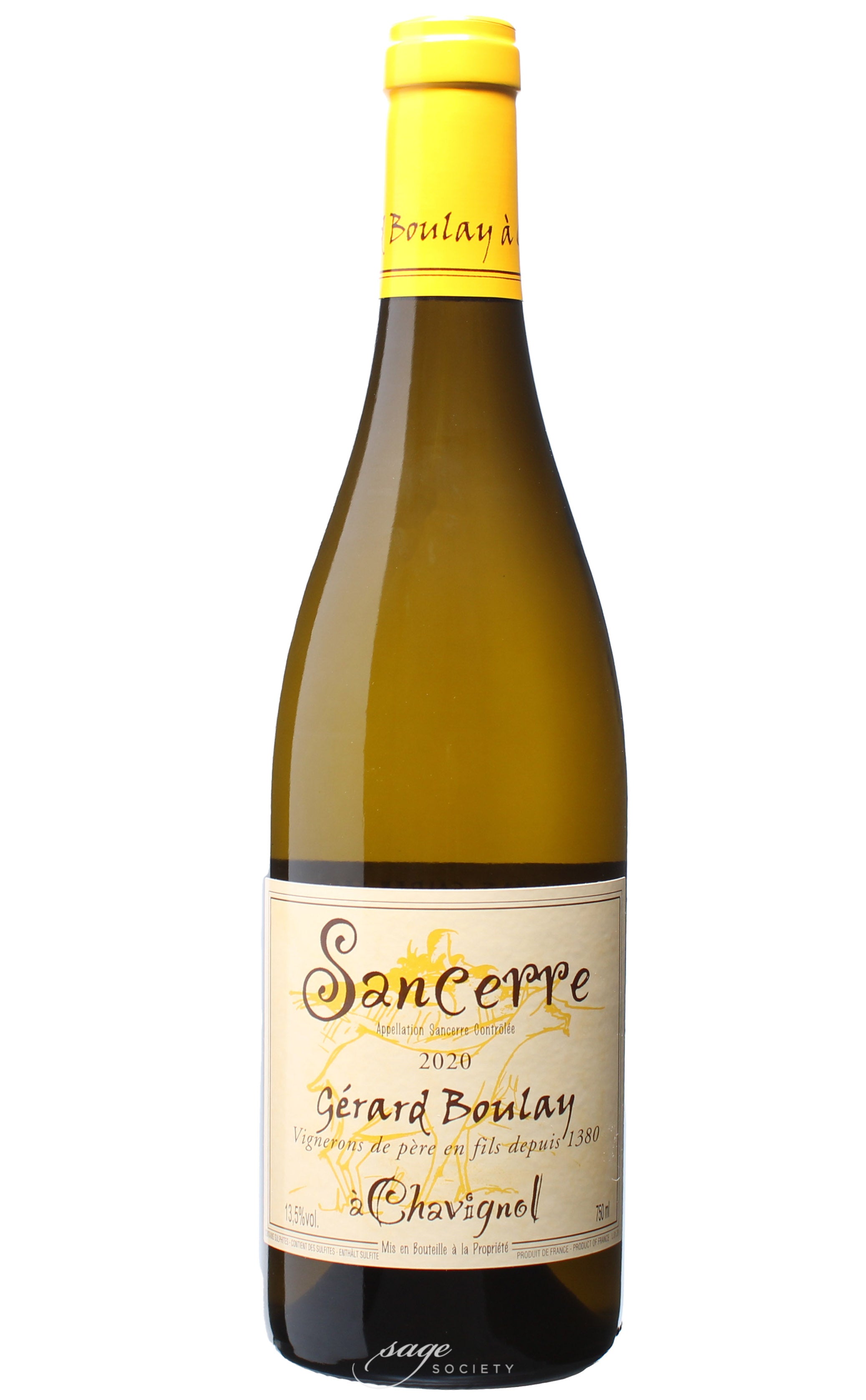 2020 Gérard Boulay Sancerre Chavignol