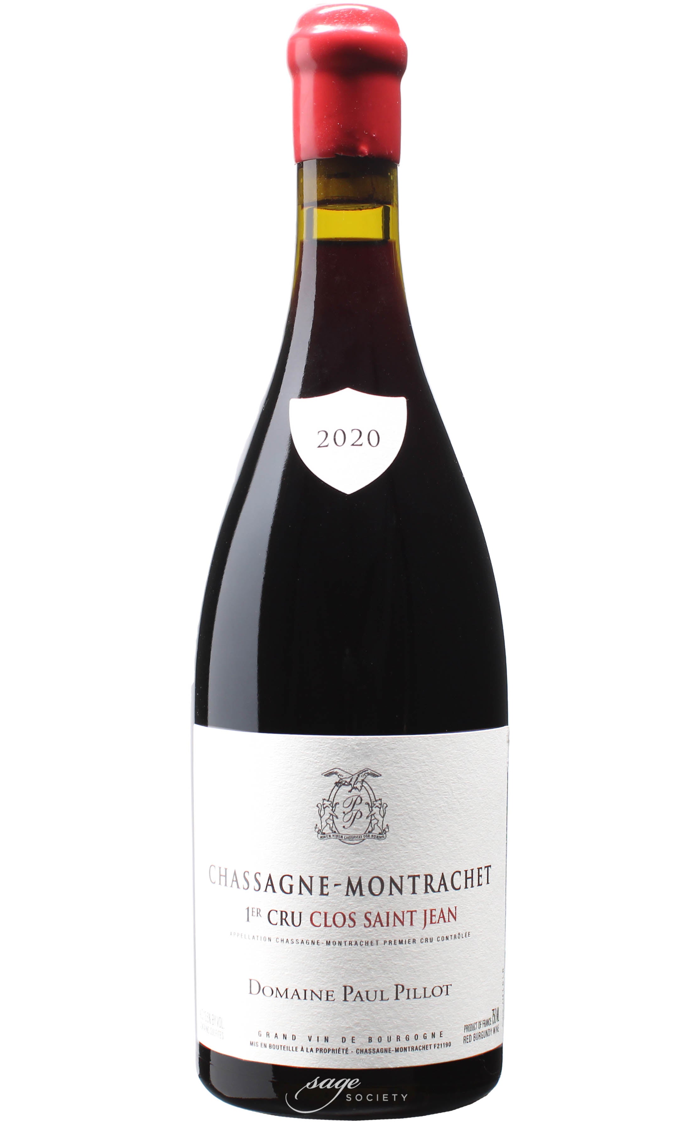 2020 Paul Pillot Chassagne-Montrachet 1er Cru Clos St. Jean Rouge