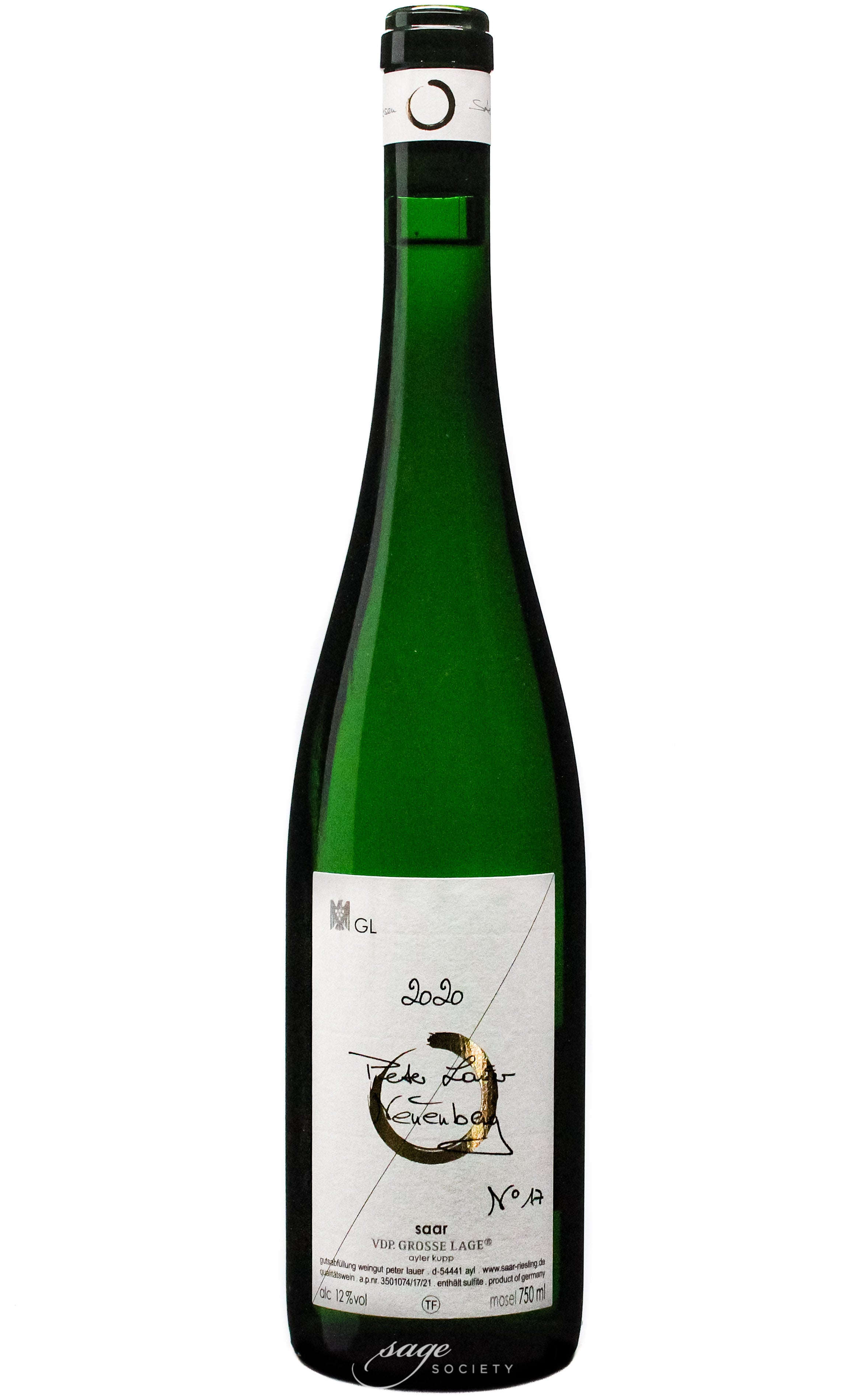 2020 Peter Lauer Neuenberg Riesling Faß 17