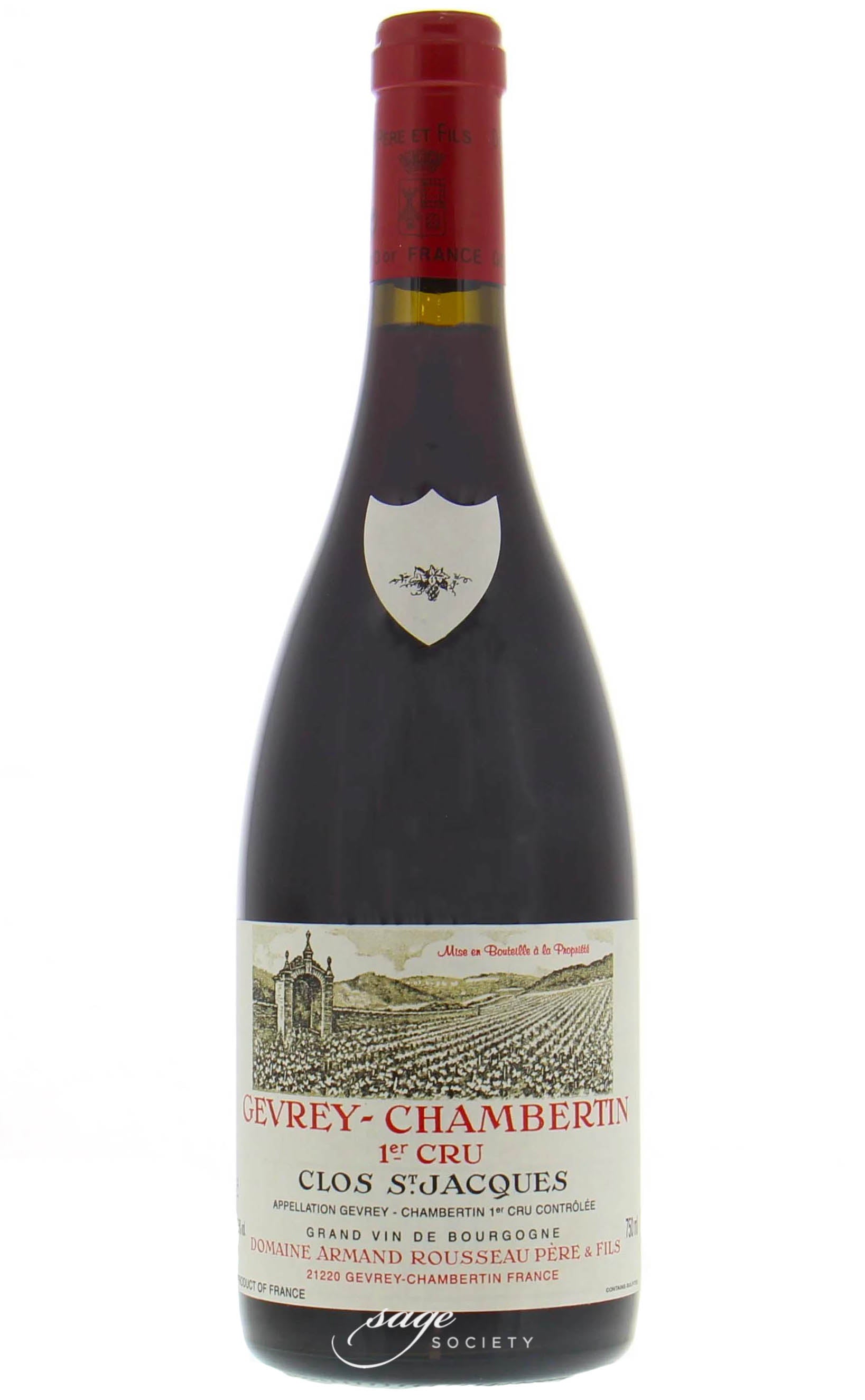 2019 Domaine Armand Rousseau Père et Fils Gevrey-Chambertin 1er Cru Clos St. Jacques