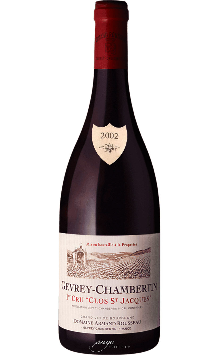 2002 Domaine Armand Rousseau Père et Fils Gevrey-Chambertin 1er Cru Clos St. Jacques