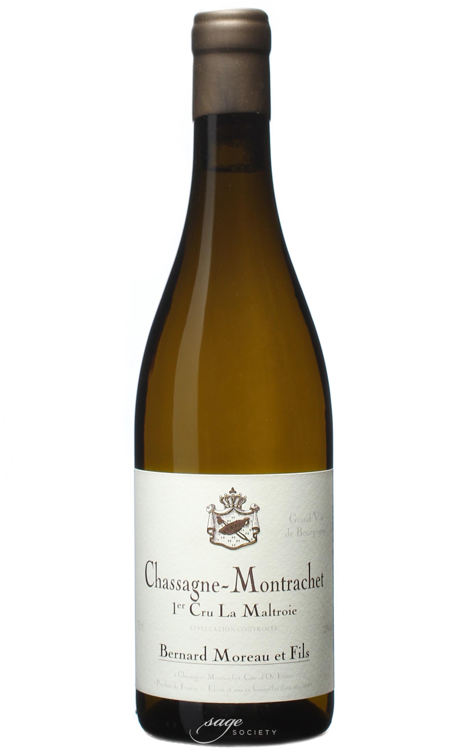 2019 Domaine Bernard Moreau et Fils Chassagne-Montrachet 1er Cru La Maltroie