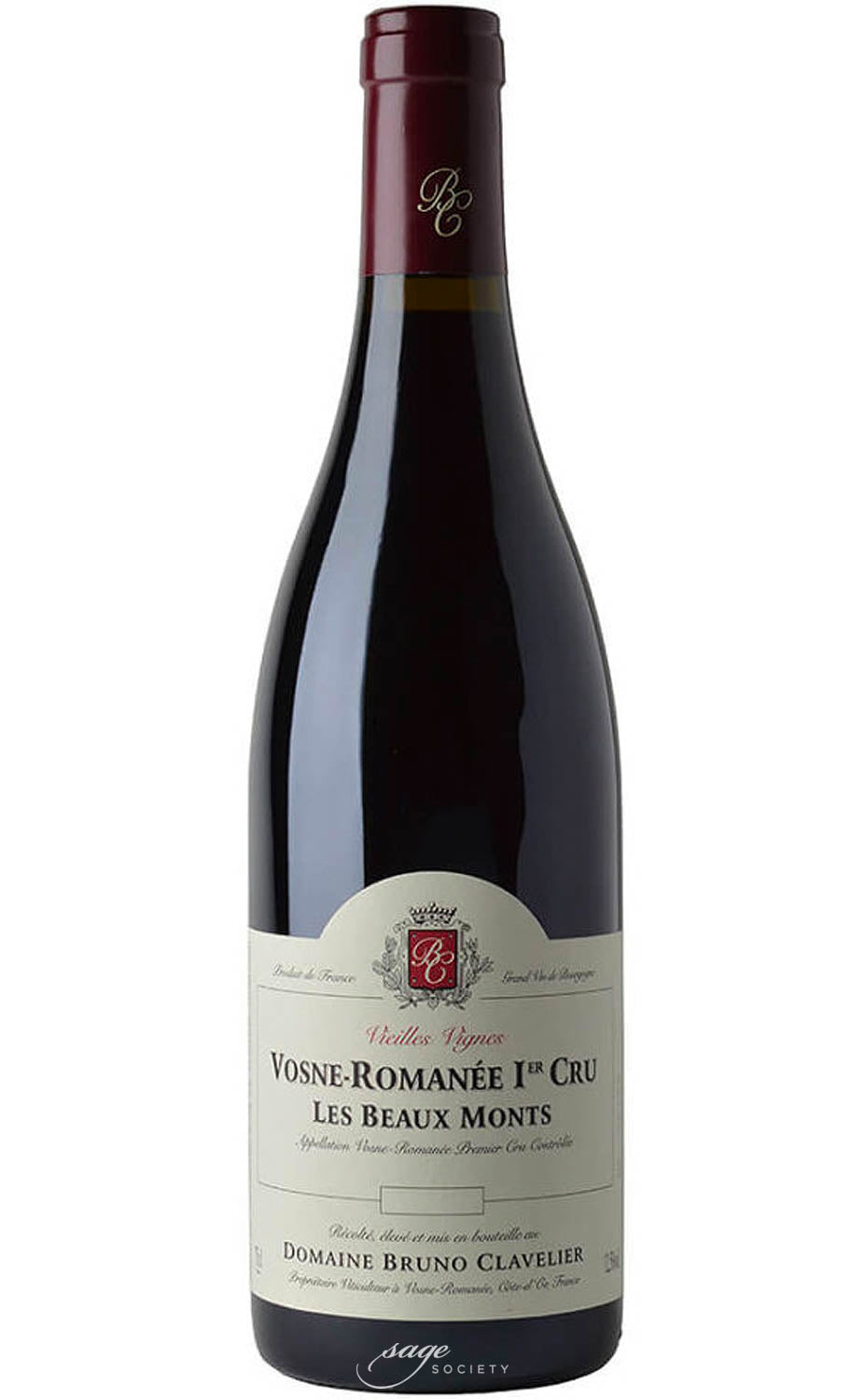 2020 Domaine Bruno Clavelier Vosne-Romanée 1er Cru Les Beaux Monts Vieilles Vignes