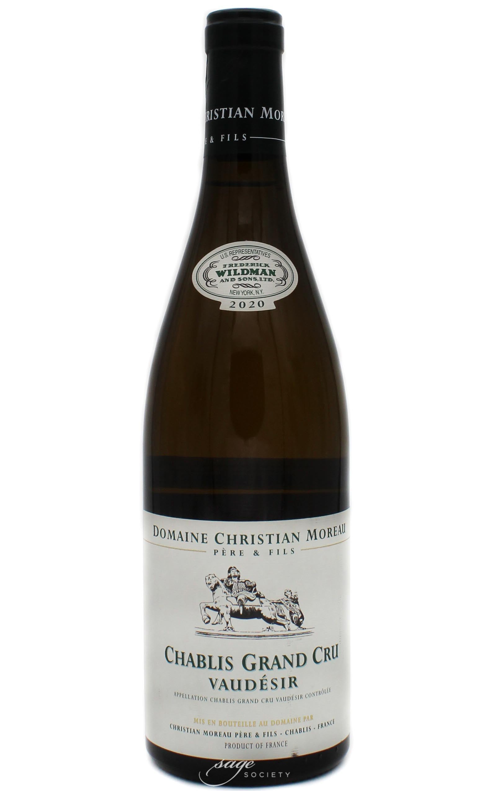 2020 Domaine Christian Moreau Père et Fils Chablis Vaudésir