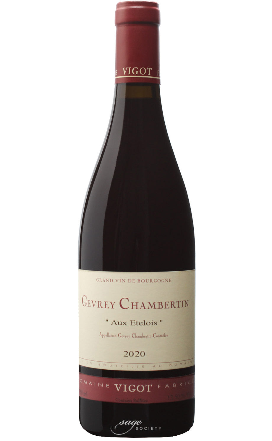 2020 Domaine Vigot Fabrice Gevrey-Chambertin Aux Etelois