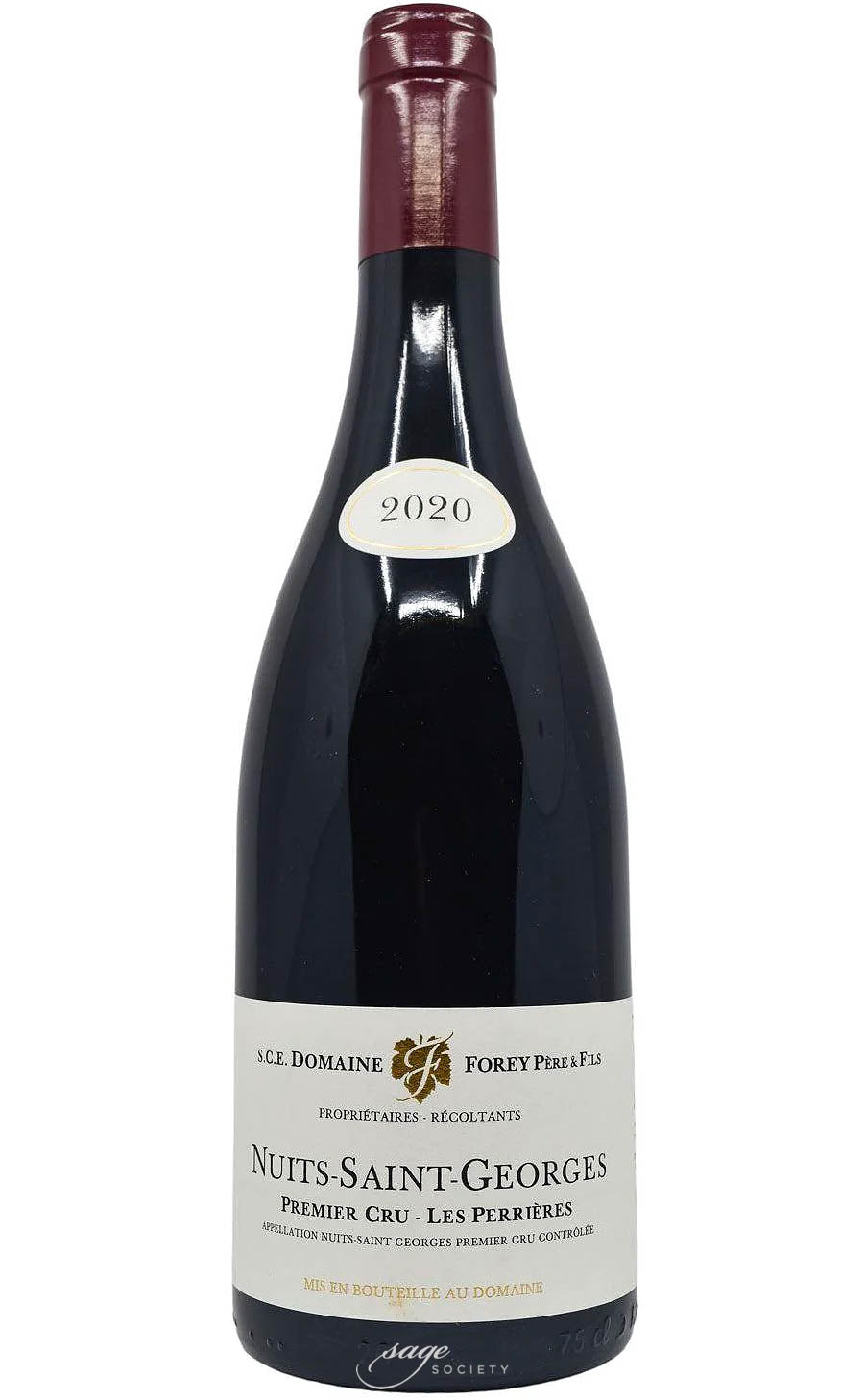 2020 Forey Père et Fils Nuits St. Georges 1er Cru Les Perrières