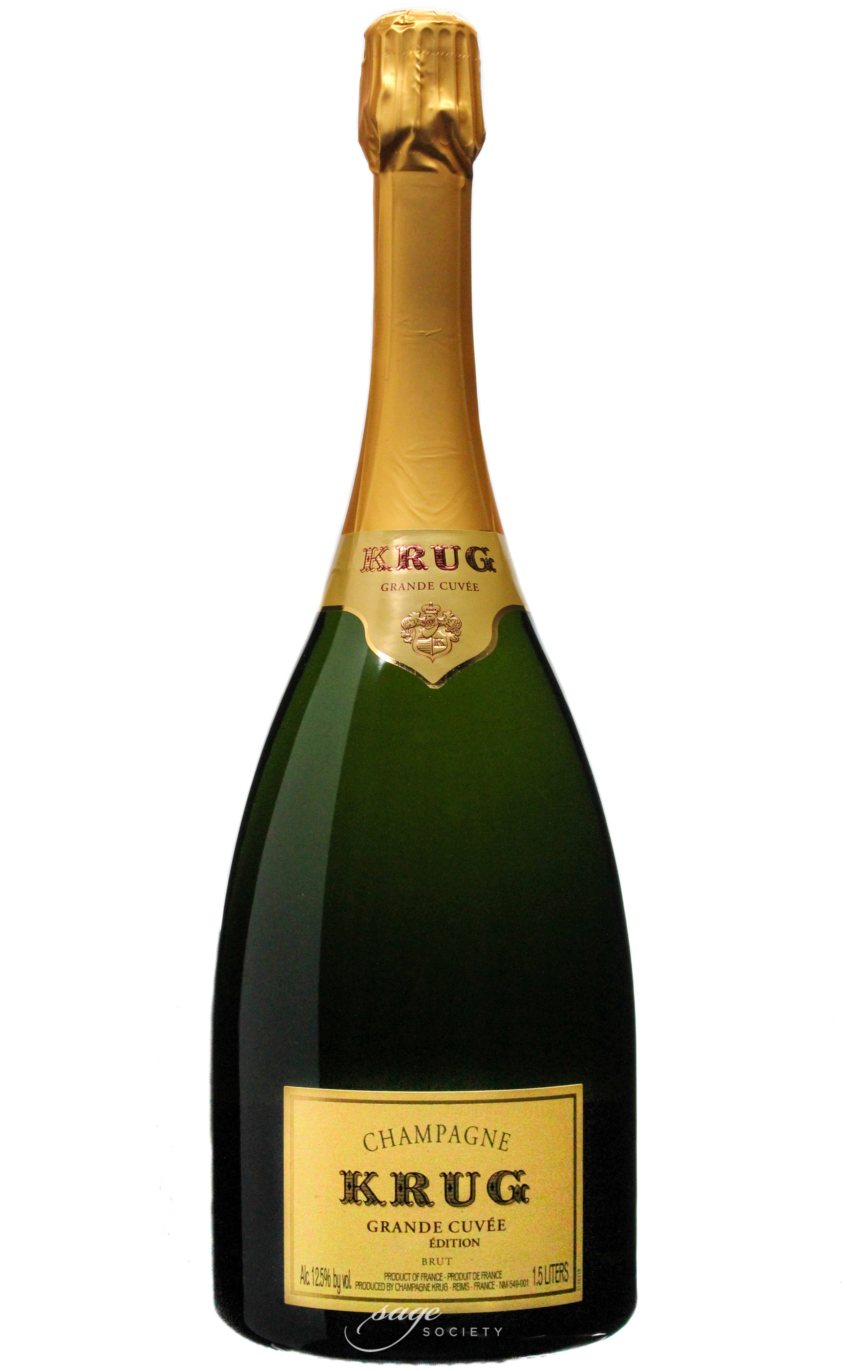 NV Krug Champagne Brut Grande Cuvée Edition 168éme 1.5L