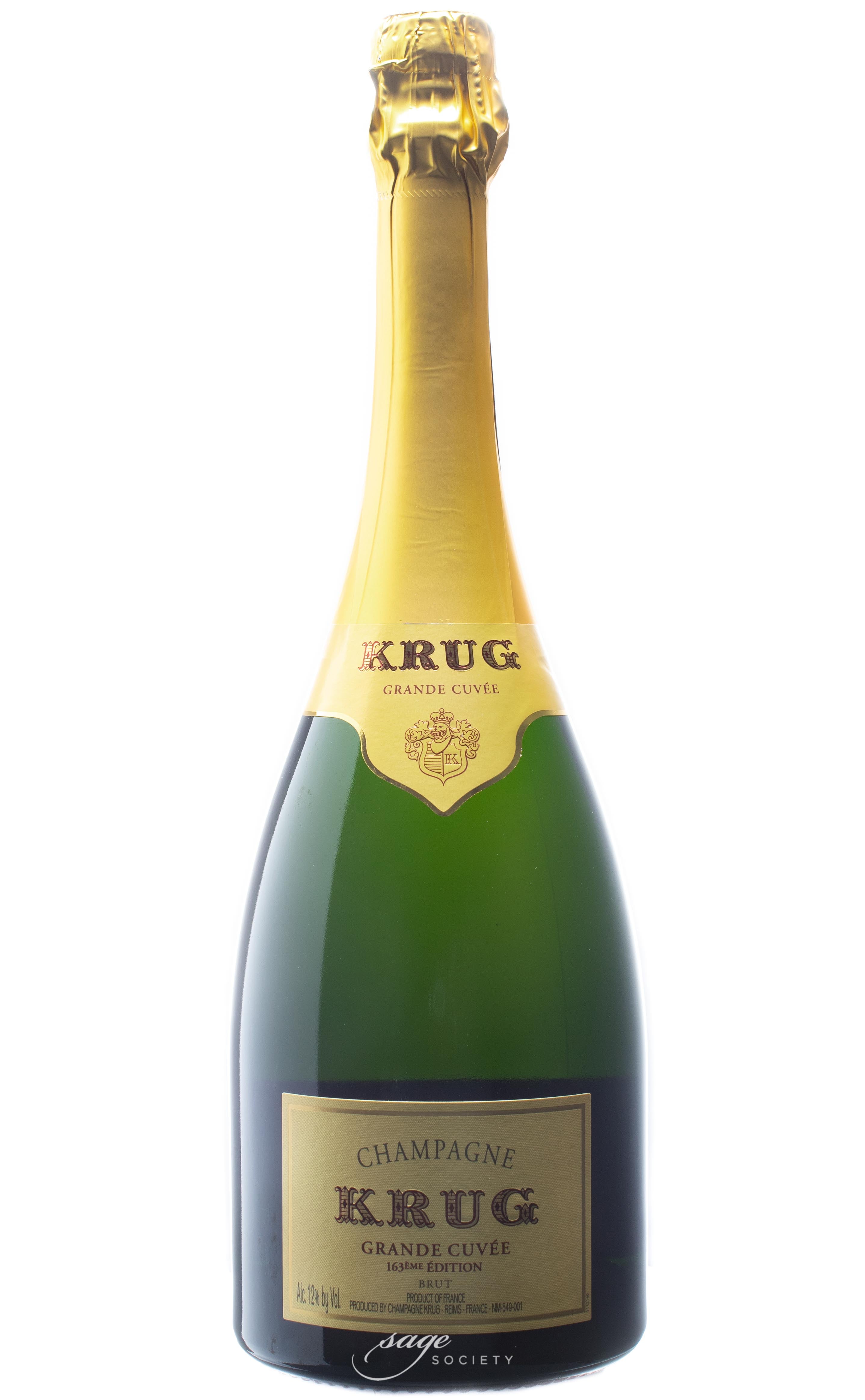 NV Krug Champagne Brut Grande Cuvée Edition 163éme