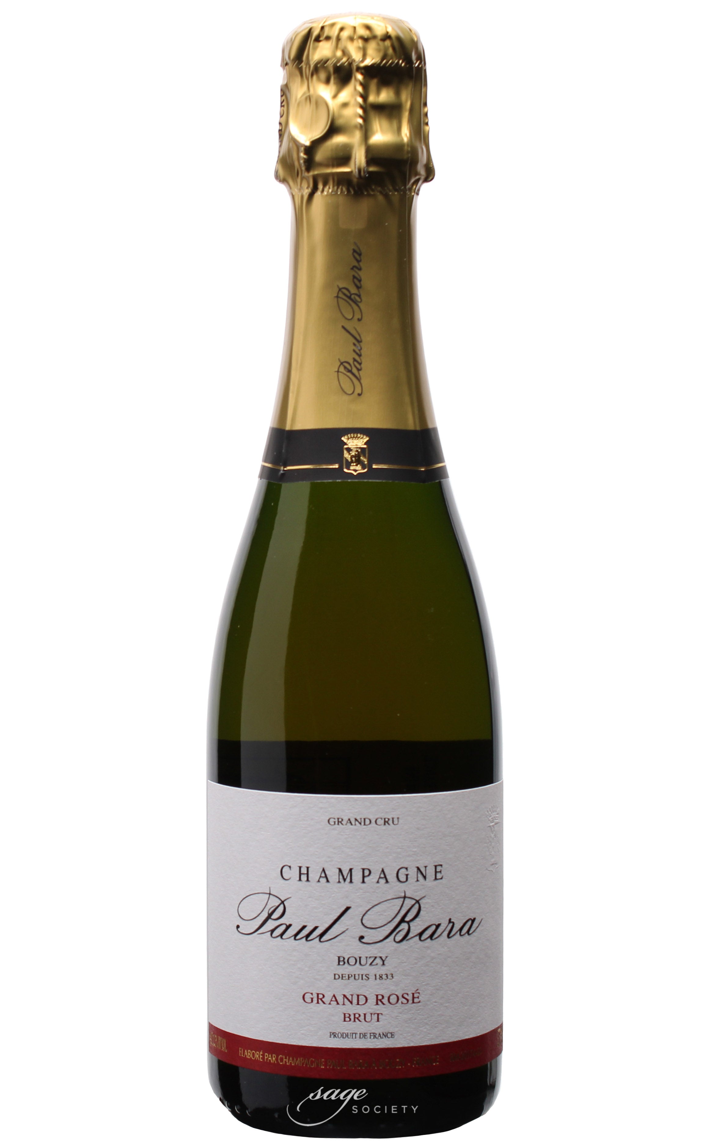 NV Paul Bara Champagne Grand Cru Grand Rosé 375ml