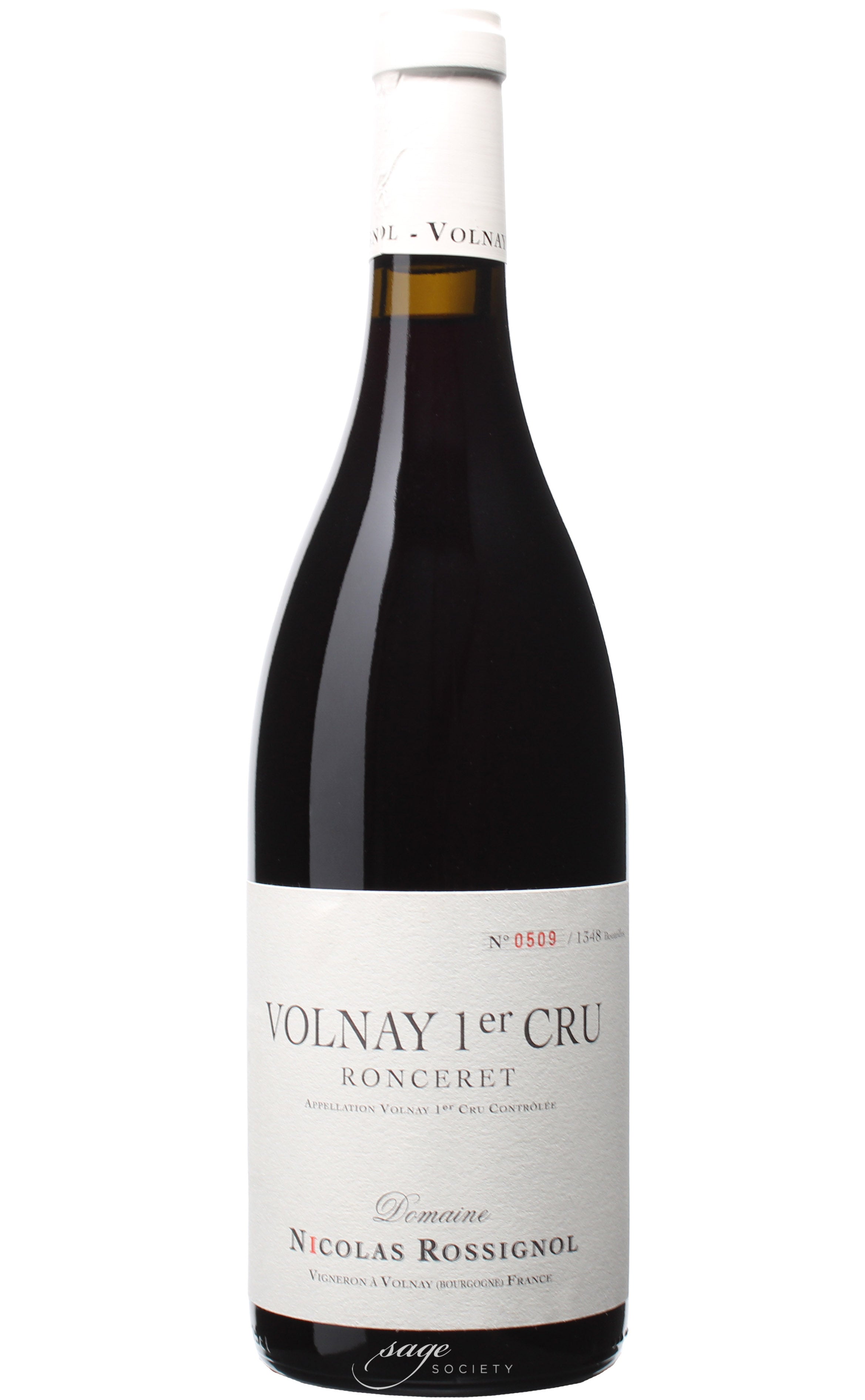 2020 Nicolas Rossignol Volnay 1er Cru Ronceret