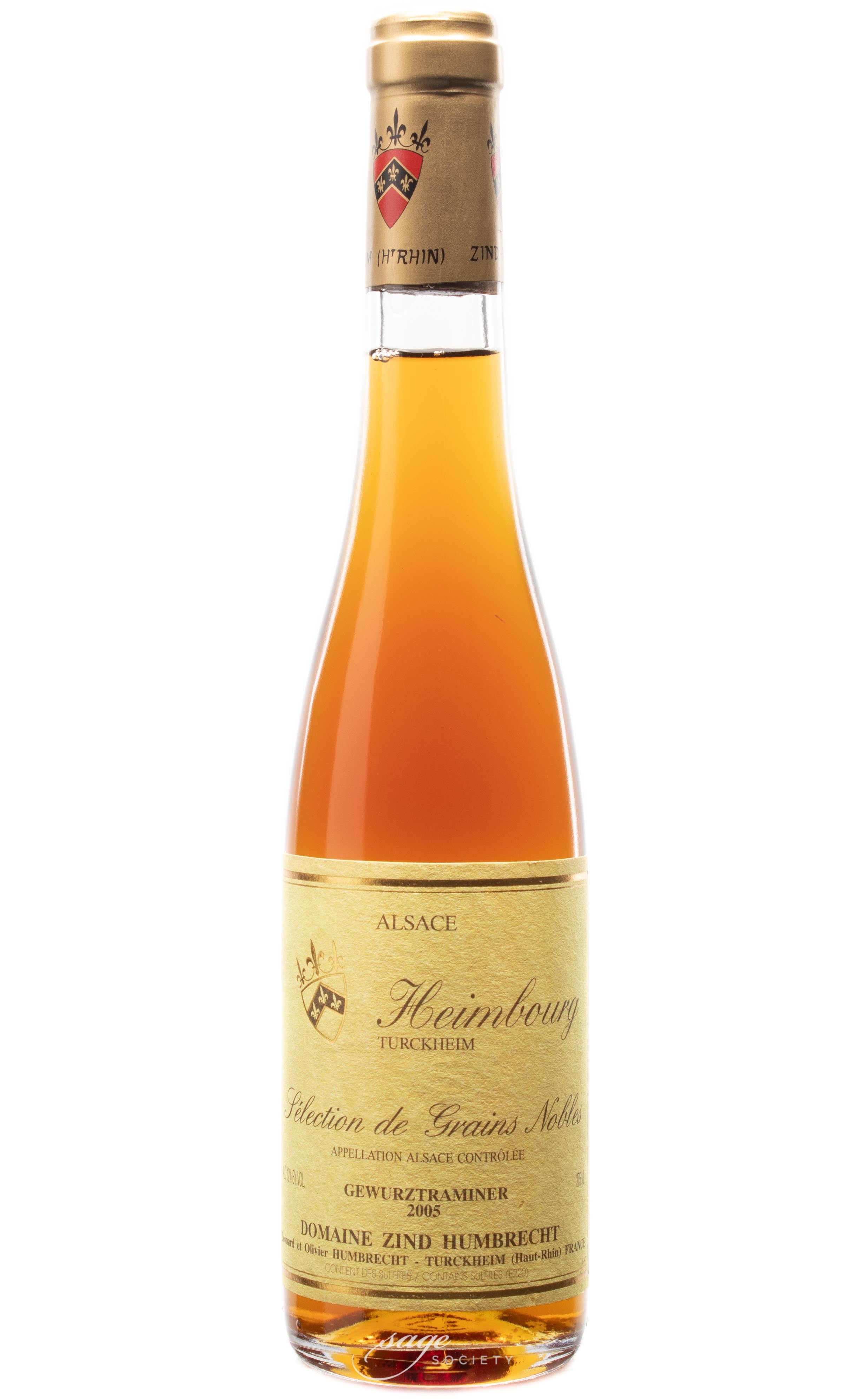 2005 Zind-Humbrecht Gewurztraminer Heimbourg Sélection de Grains Nobles 375ml