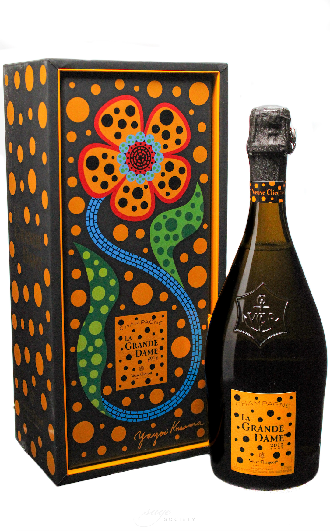 2012 Veuve Clicquot Champagne Brut La Grande Dame Yayoi Kusama Limited Edition