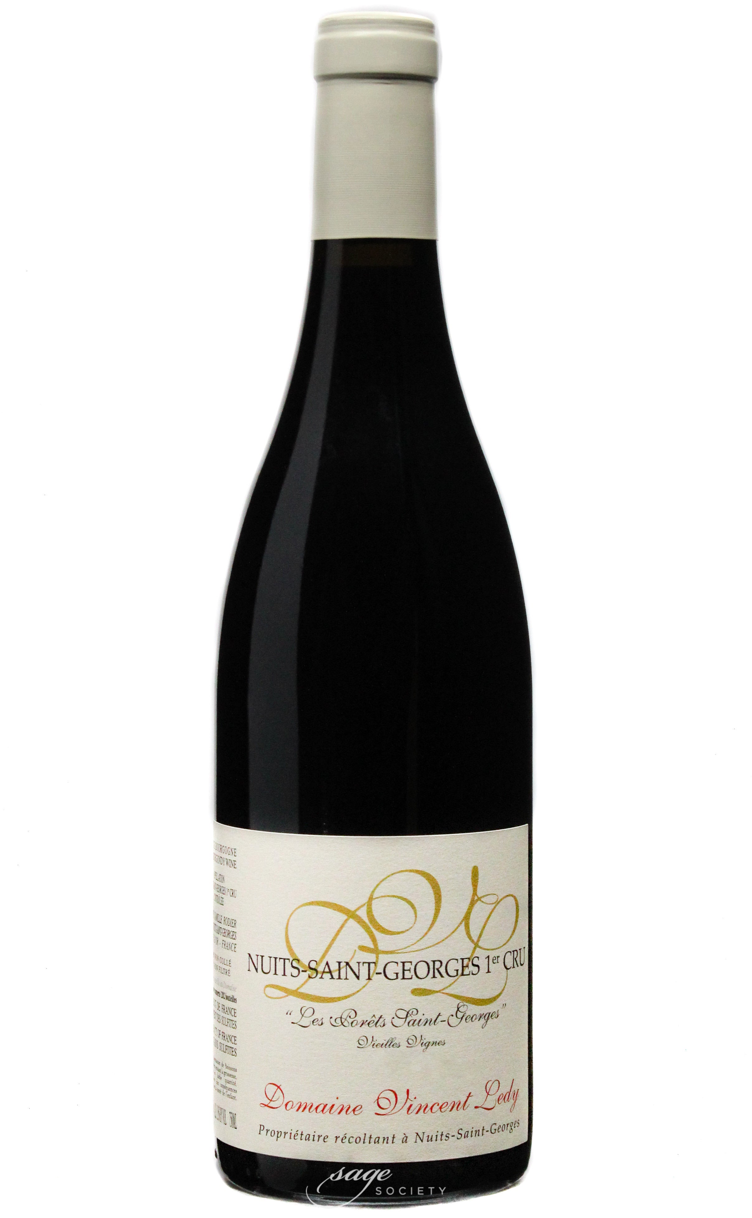 2018 Vincent Ledy Nuits St. Georges 1er Cru Les Porêts Saint-Georges Vieilles Vignes