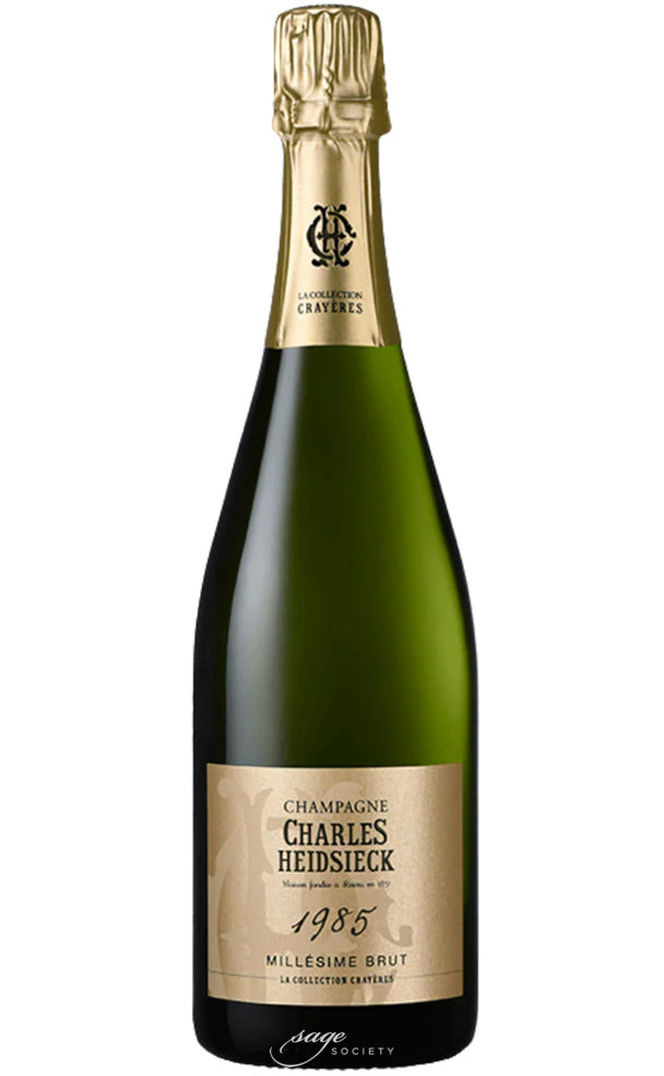 1985 Charles Heidsieck Champagne Brut Millésimé La Collection Crayeres