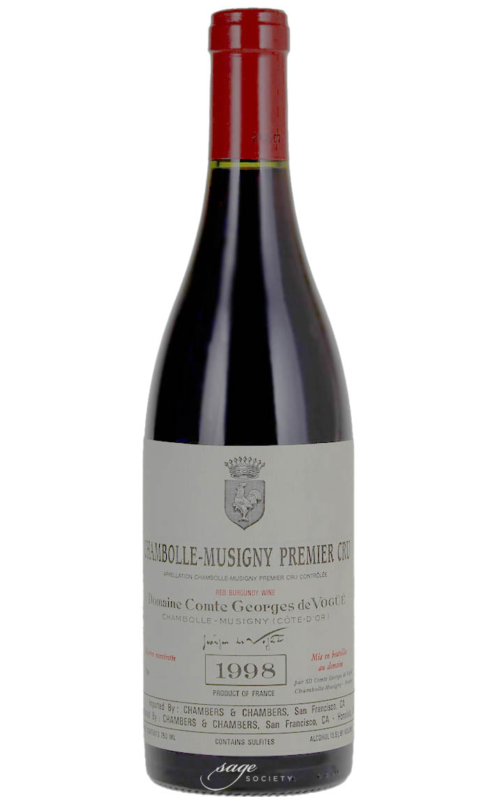1998 Domaine Comte Georges de Vogüé Chambolle-Musigny 1er Cru