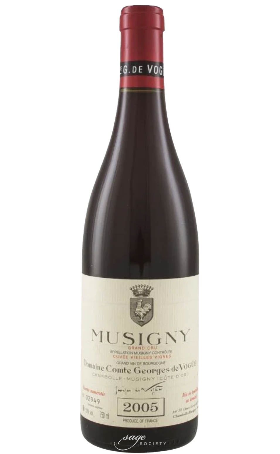 2005 Domaine Comte Georges de Vogüé Musigny Cuvée Vieilles Vignes