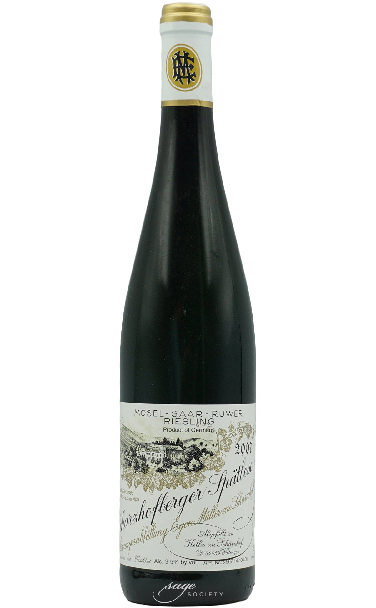 2007 Egon Müller Scharzhofberger Riesling Spätlese