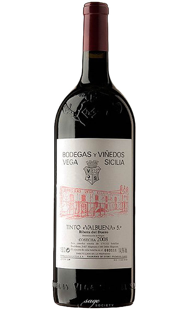 2008 Bodegas Vega-Sicilia Ribera del Duero Valbuena 5º
