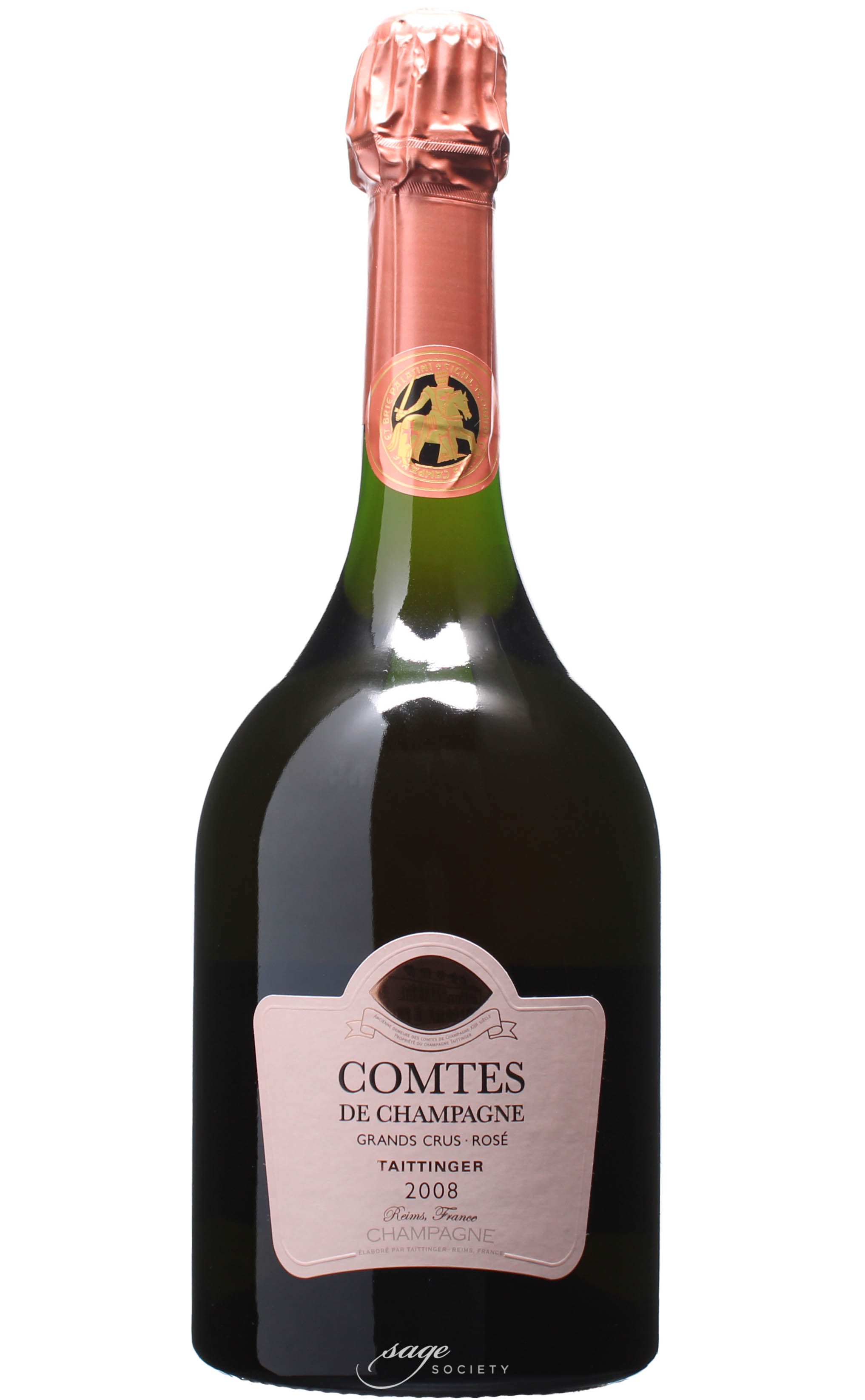 2008 Taittinger Champagne Comtes de Champagne Rosé Brut