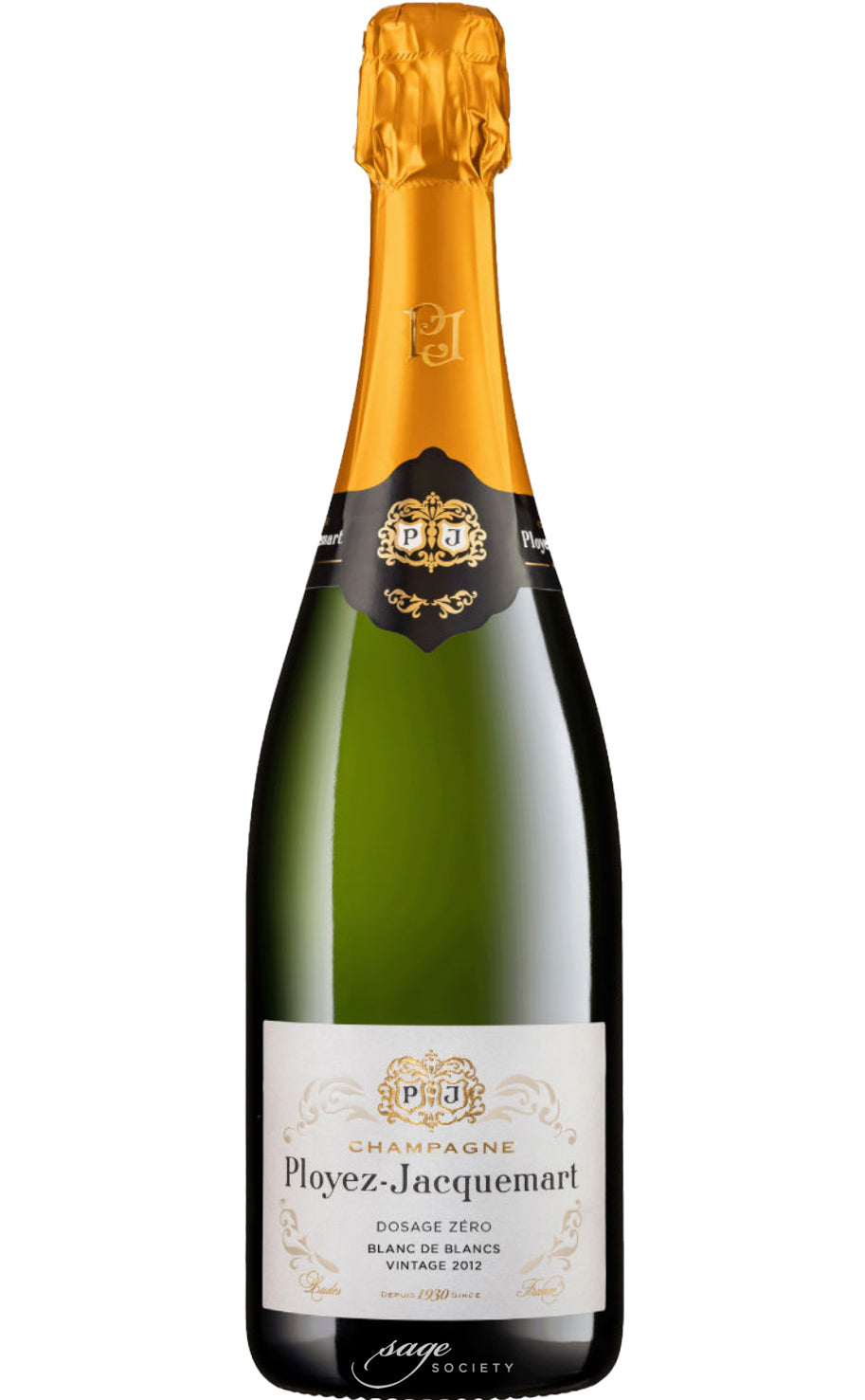 2012 Ployez-Jacquemart Champagne Dosage Zéro Blanc de Blancs