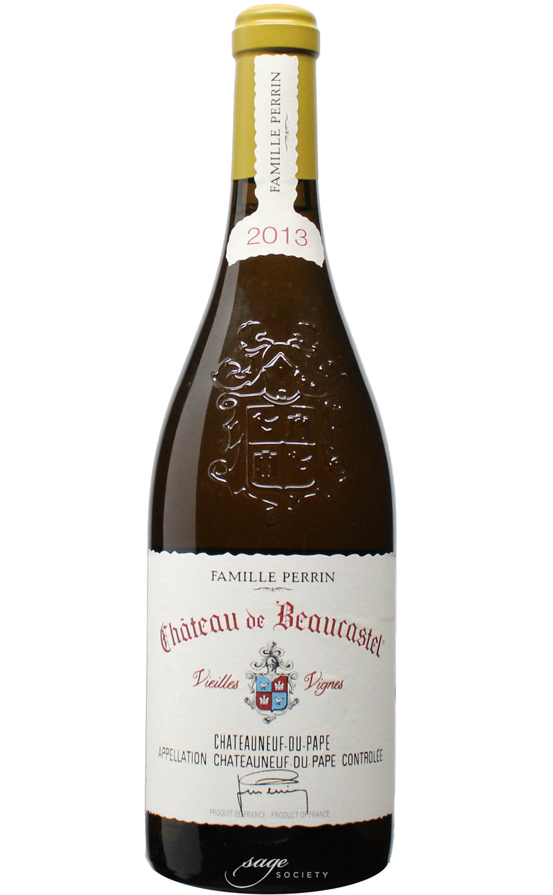 2013 Château de Beaucastel Châteauneuf-du-Pape Blanc Cuvée Roussanne Vieilles Vignes