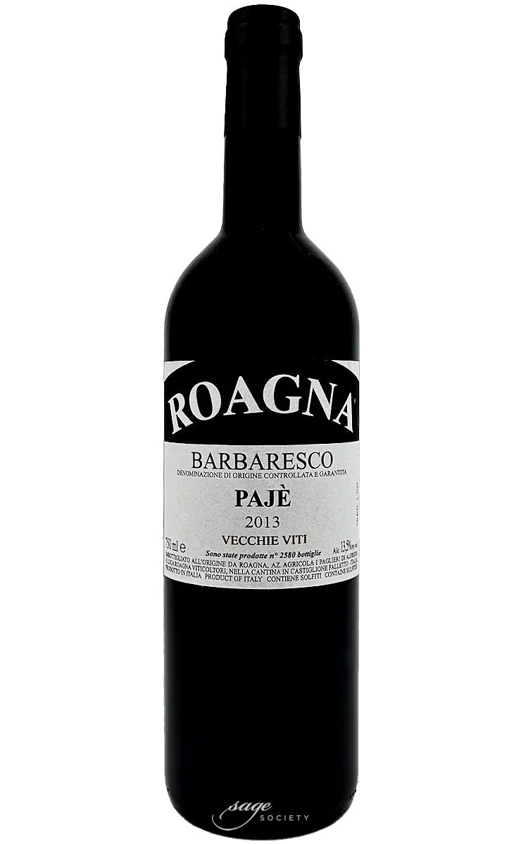 2013 Roagna Barbaresco Vecchie Viti Pajè 1.5L