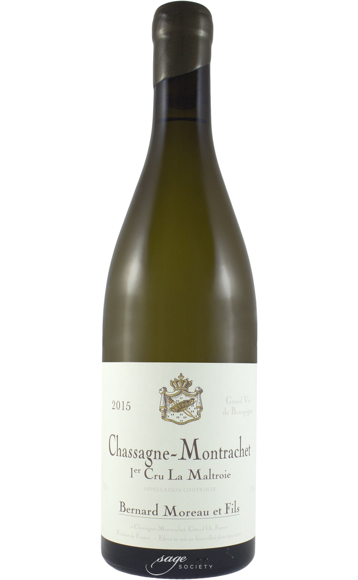 2015 Domaine Bernard Moreau et Fils Chassagne-Montrachet 1er Cru La Maltroie